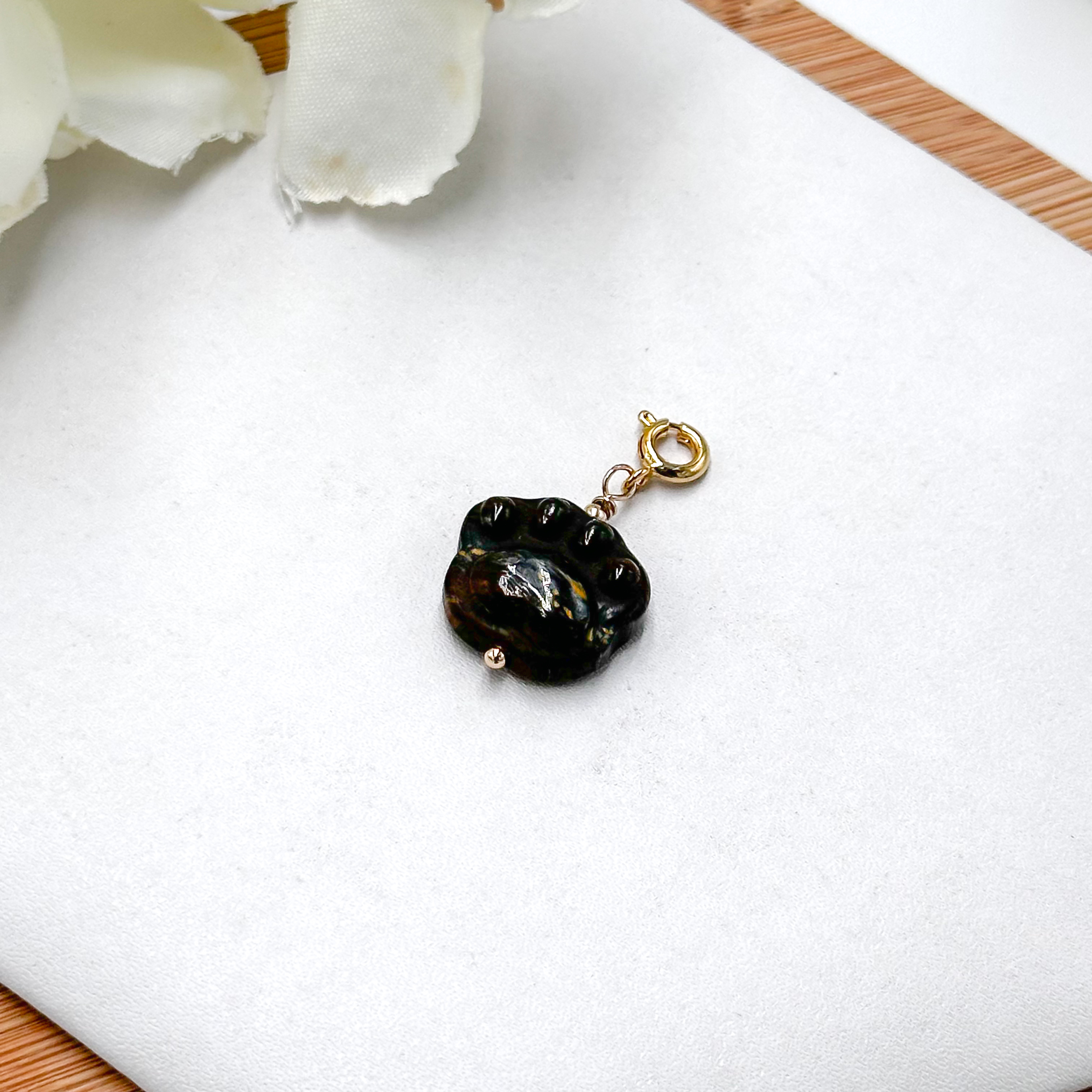 <<SG Seller>> CRZtales Iron Tiger Eye Paw Charmie #CRZcharmie