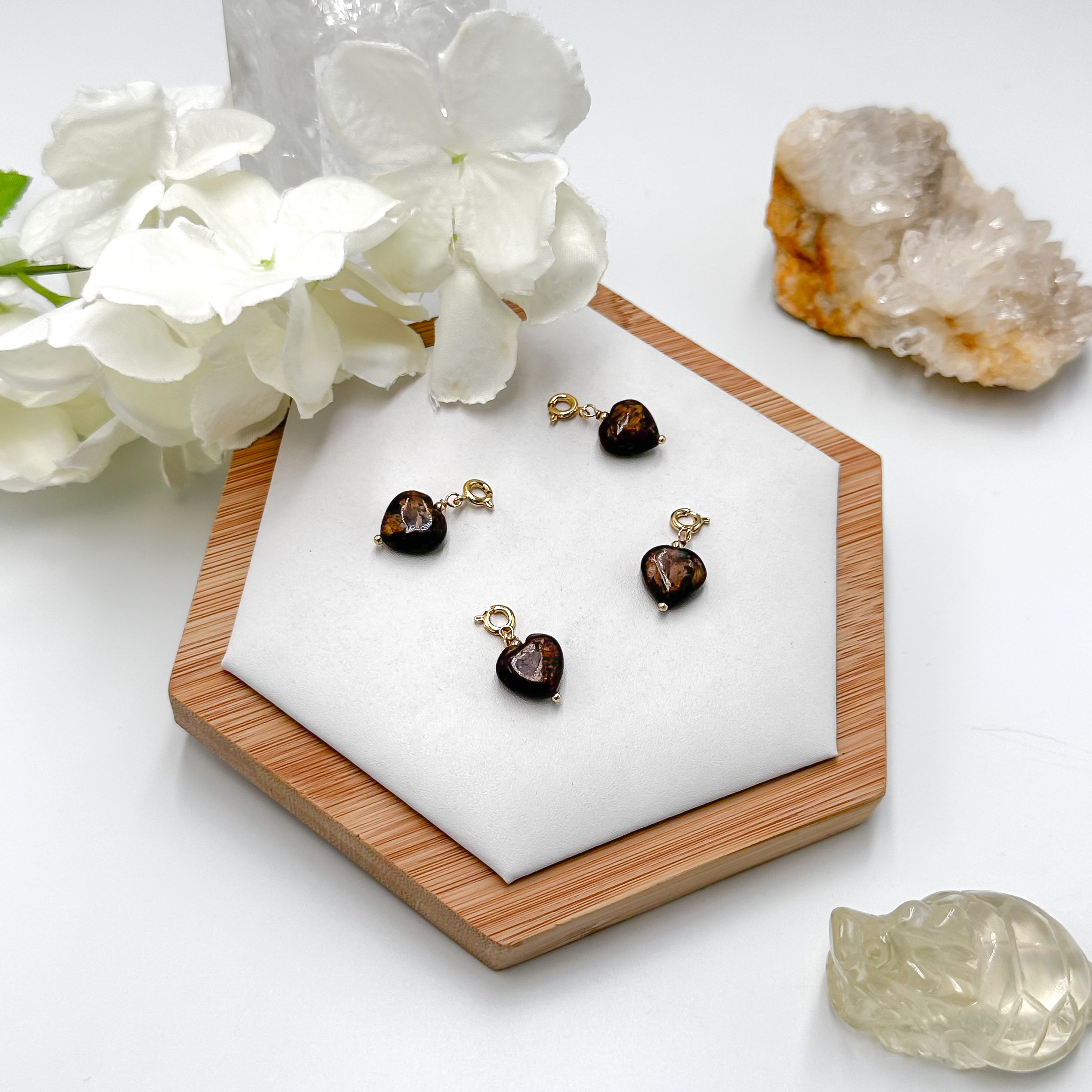 <<SG Seller>> CRZtales Bronzite Heart Charmie #CRZcharmie