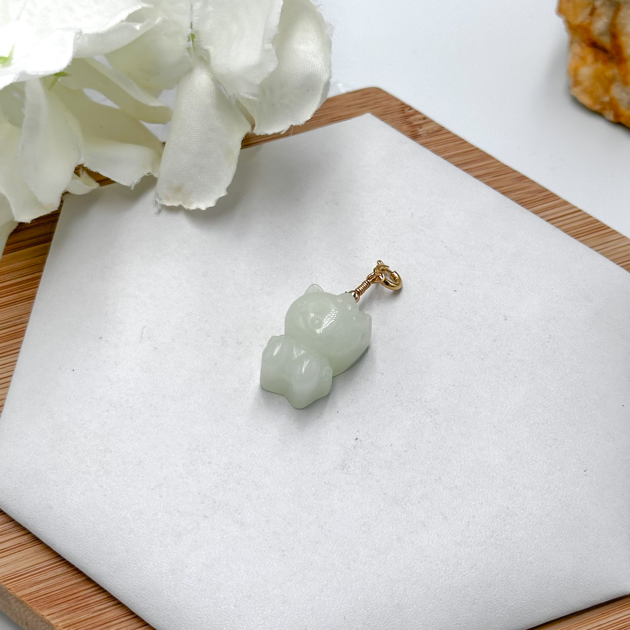 <<SG Seller>> CRZtales Glow In The Dark Hello Kitty Charmie #CRZcharmie