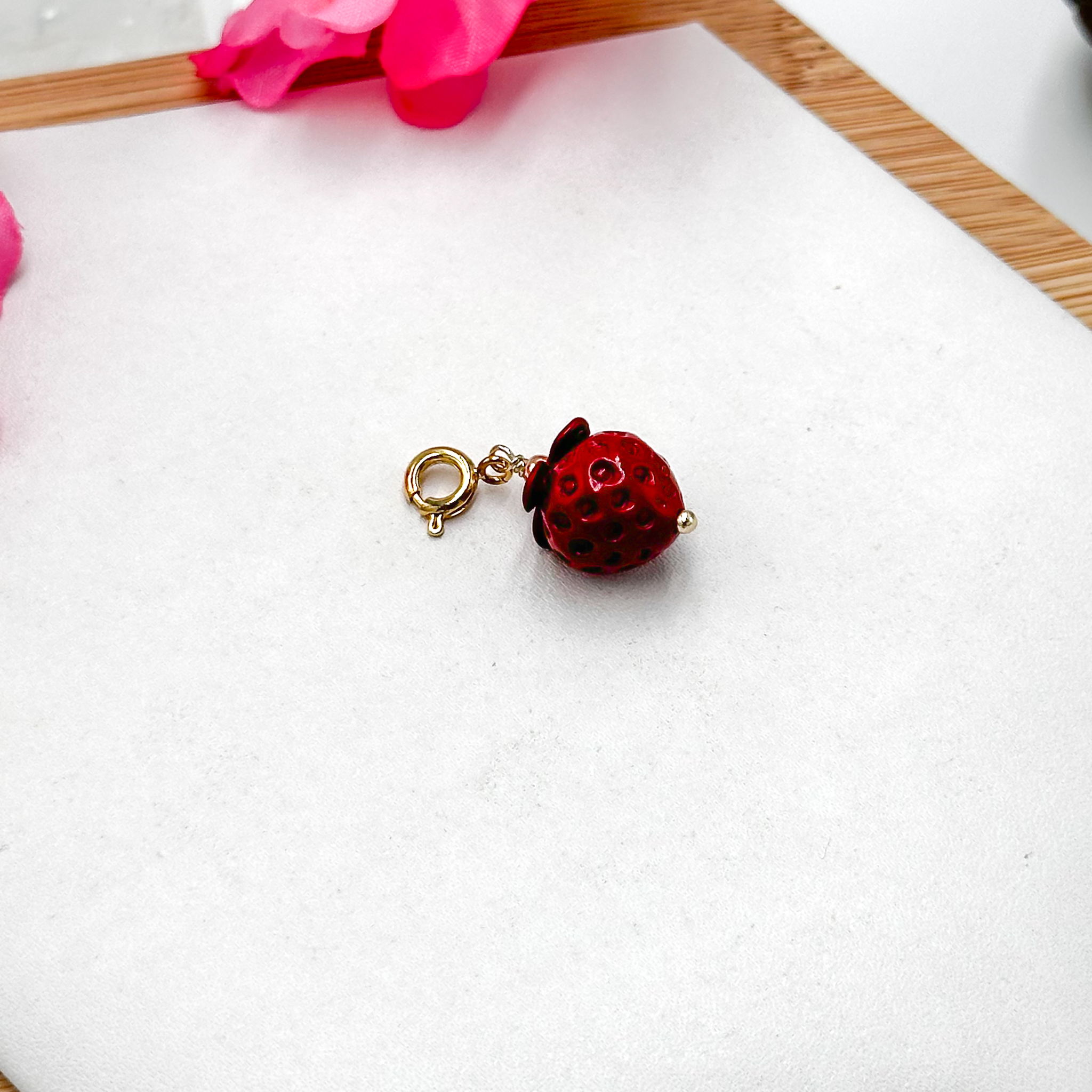 <<SG Seller>> CRZtales Cinnabar Strawberry Charmie #CRZcharmie