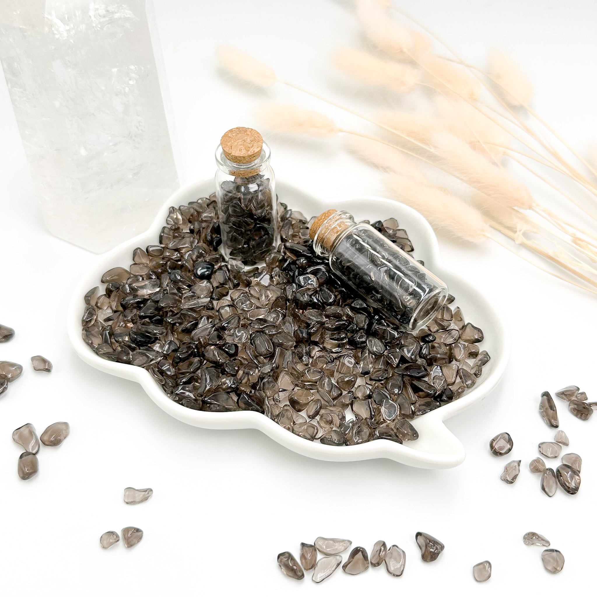 <<SG Seller>> CRZtales Assorted Crystal Chips Bottle Chips Crystal Stones Natural Crystal