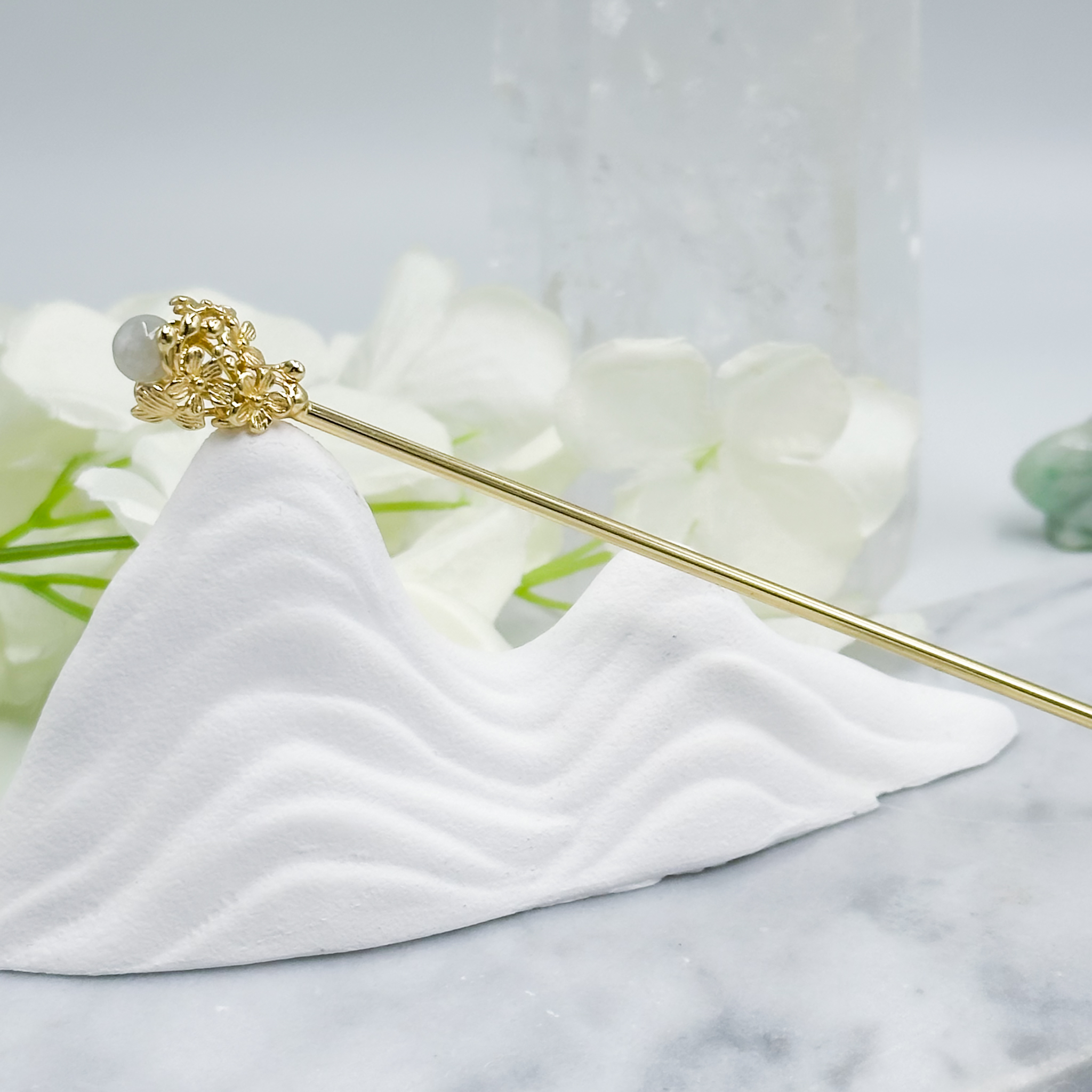 <<SG Seller>> CRZtales Assorted Jade Hair Stick Pins