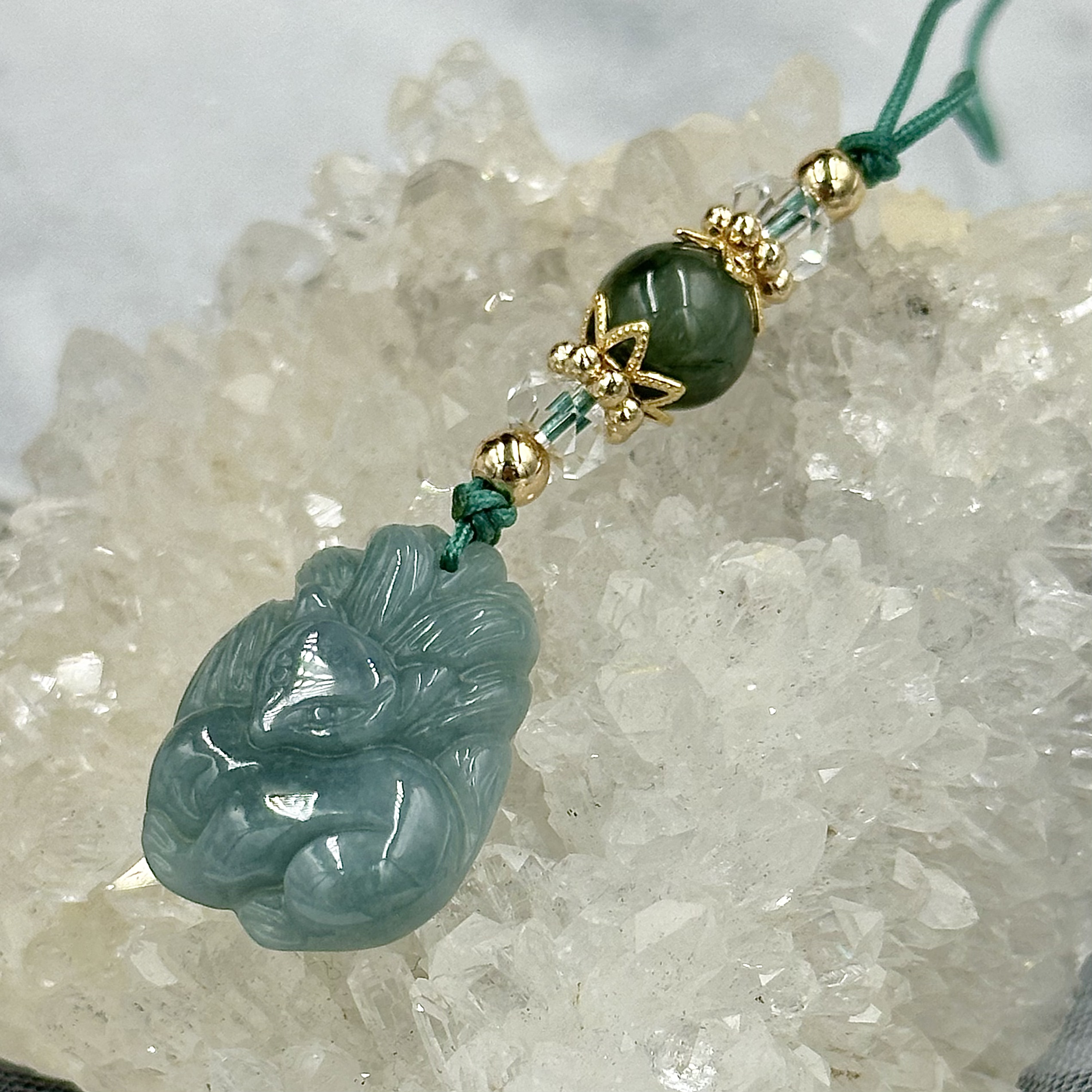 Jade Nine Tail Fox HP Strap