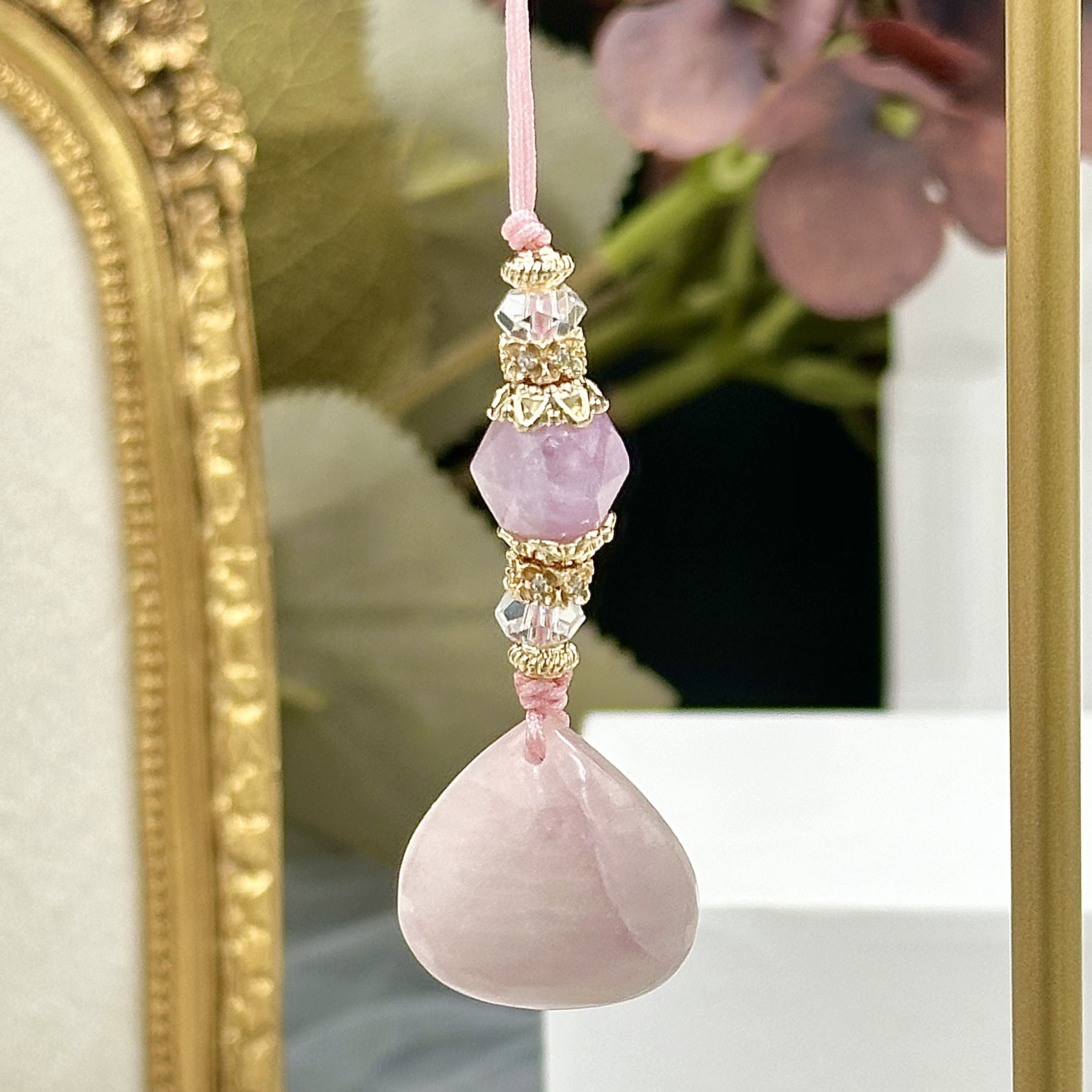 Kunzite Teardrop HP Strap