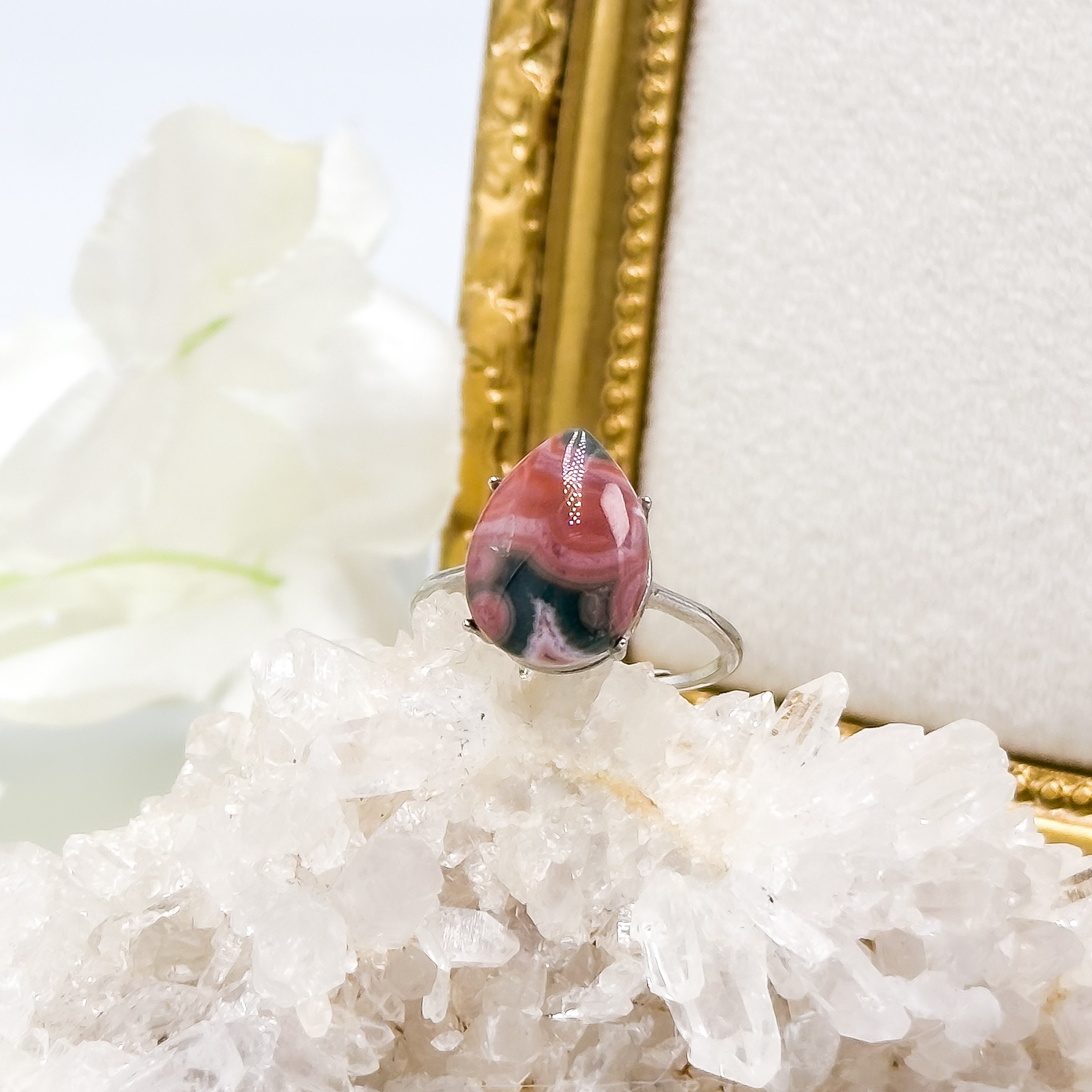 CRZtales Collectors Ocean Jasper Crystal Rings Part 3/5