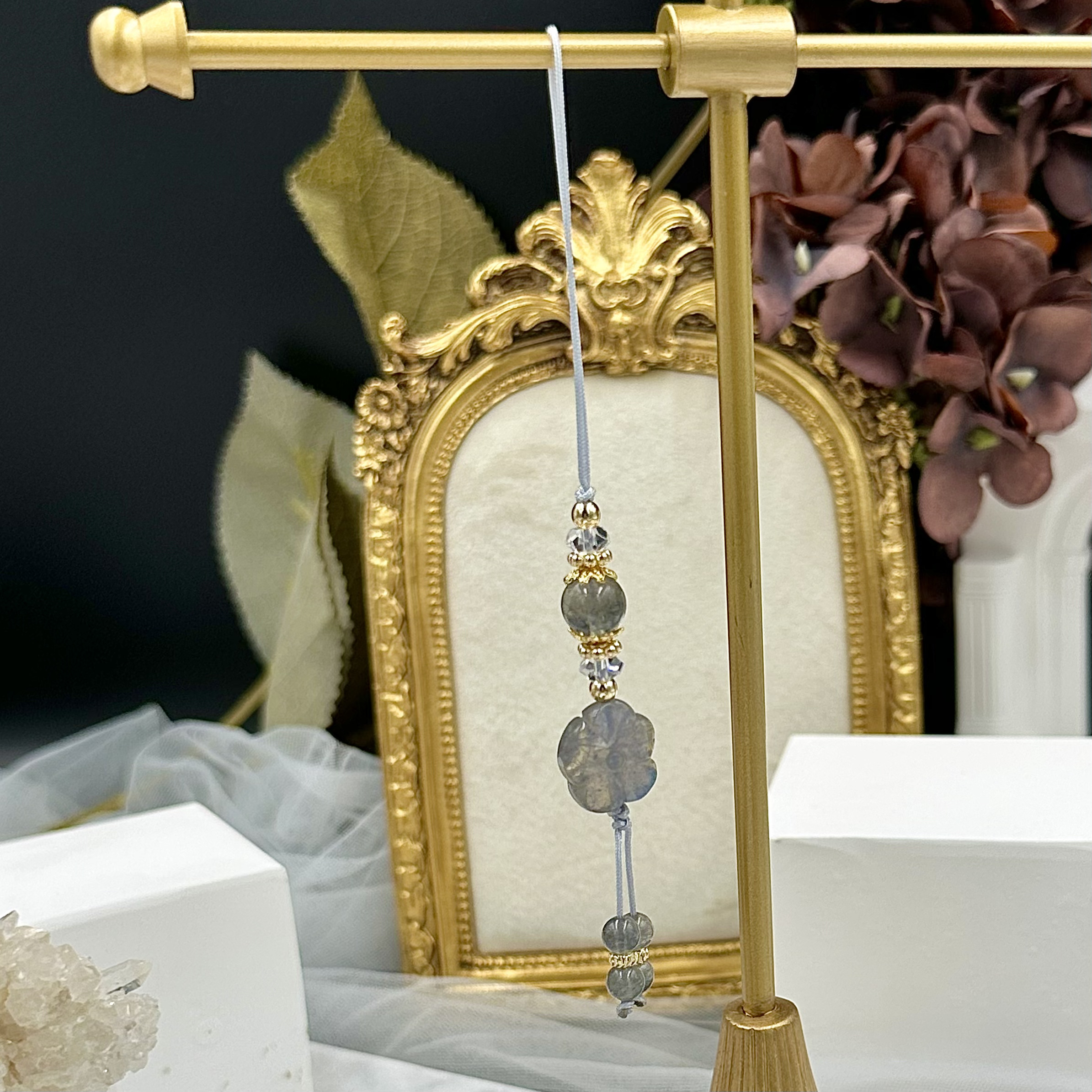 Labradorite Flower HP Strap