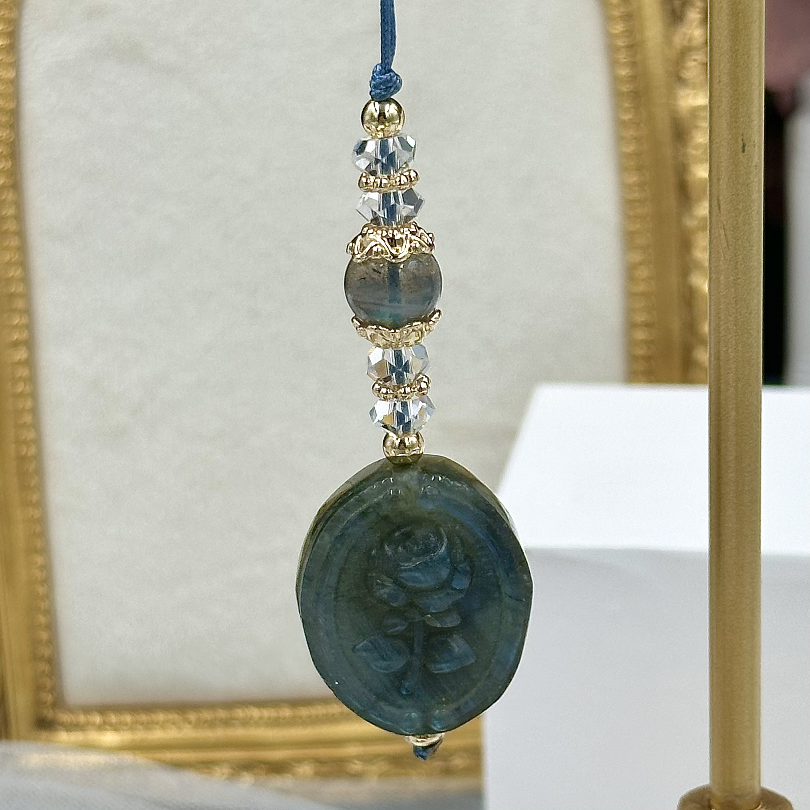 Labradorite Rose HP Strap