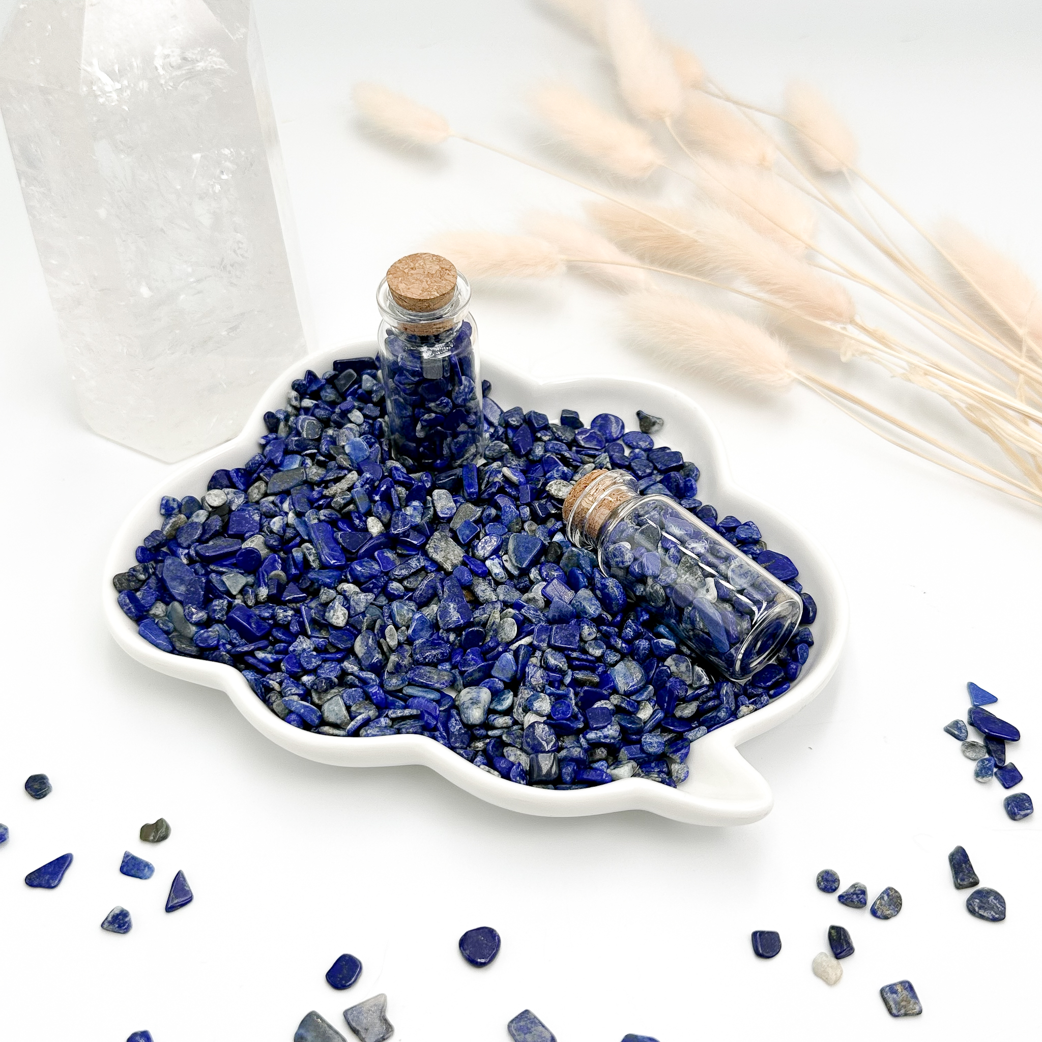 <<SG Seller>> CRZtales Assorted Crystal Chips Bottle Chips Crystal Stones Natural Crystal