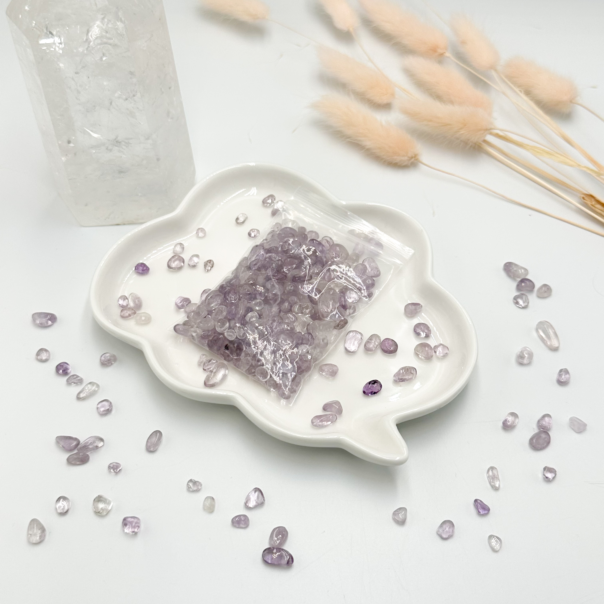 <<SG Seller>> CRZtales Assorted Crystal Chips Packet Chips Crystal Stones Natural Crystal | Mix & Match