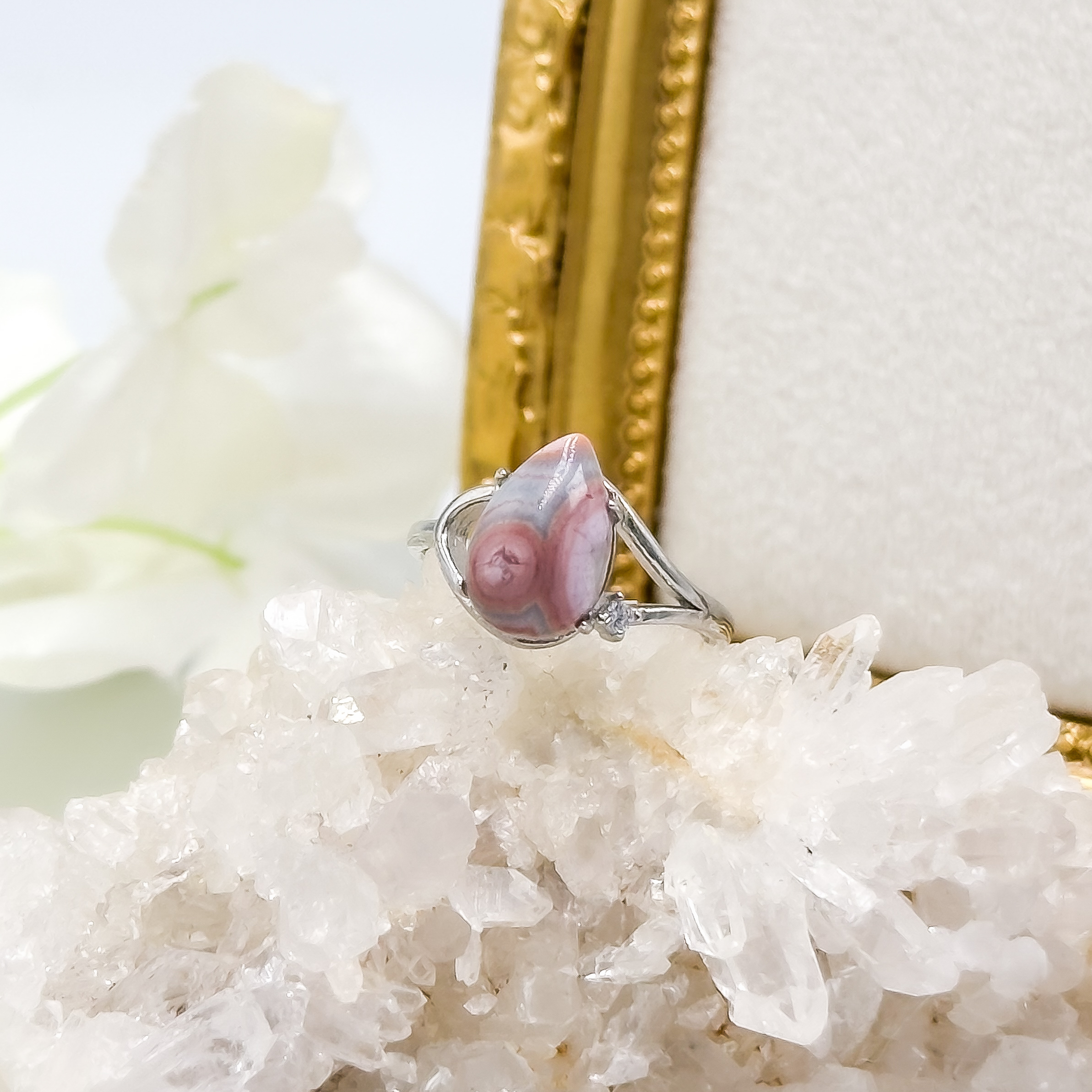 CRZtales Collectors Ocean Jasper Crystal Rings Part 1/5