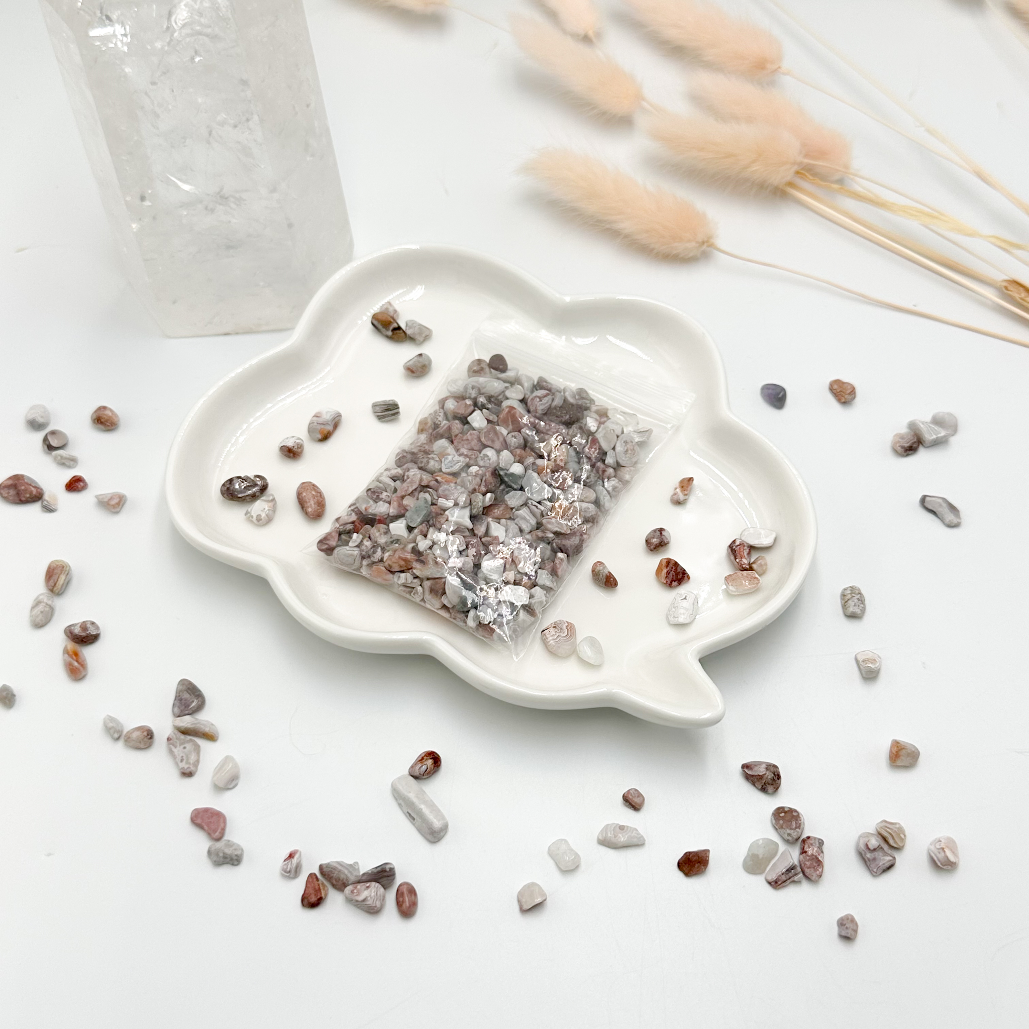 <<SG Seller>> CRZtales Assorted Crystal Chips Packet Chips Crystal Stones Natural Crystal | Mix & Match