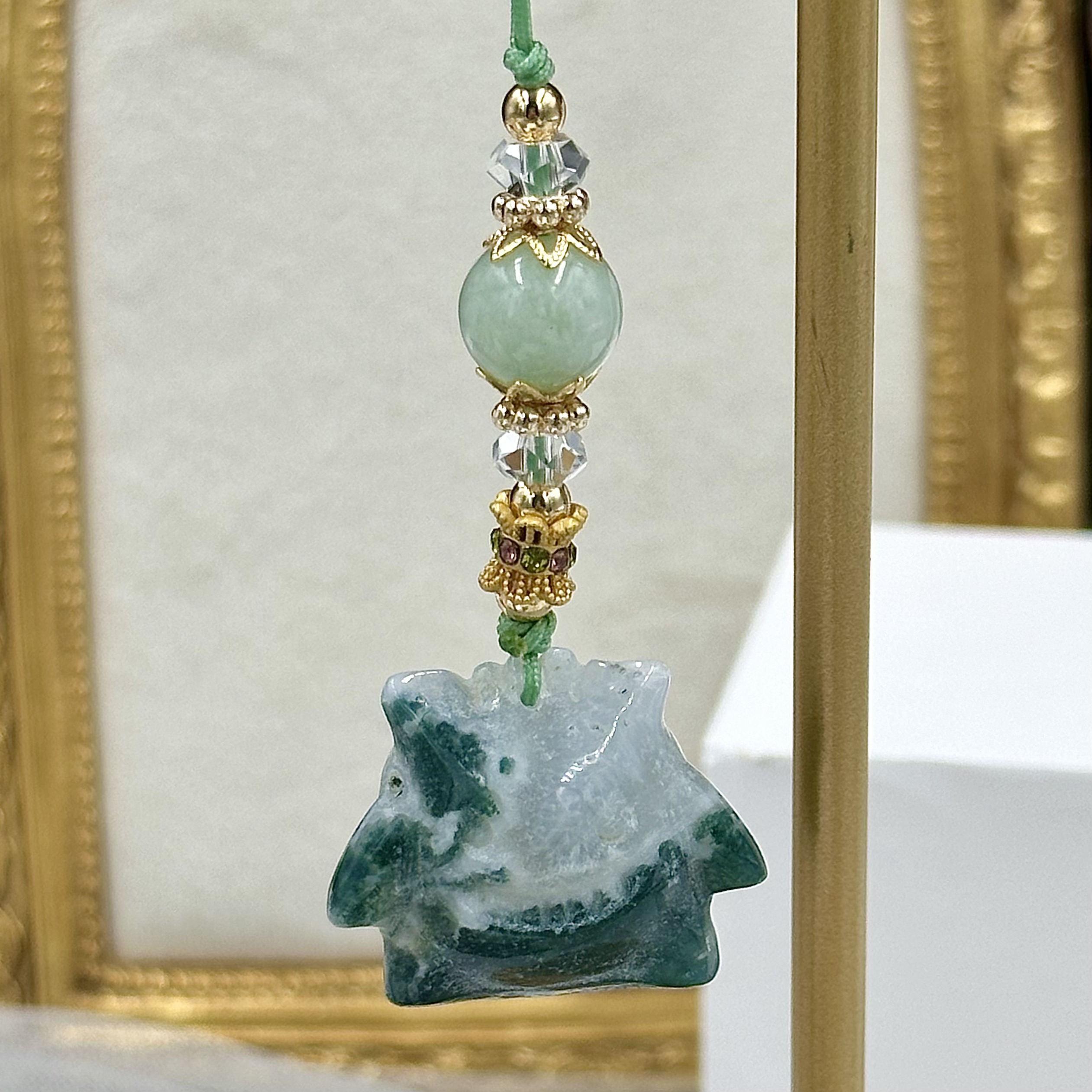 Moss Agate Gengar HP Strap