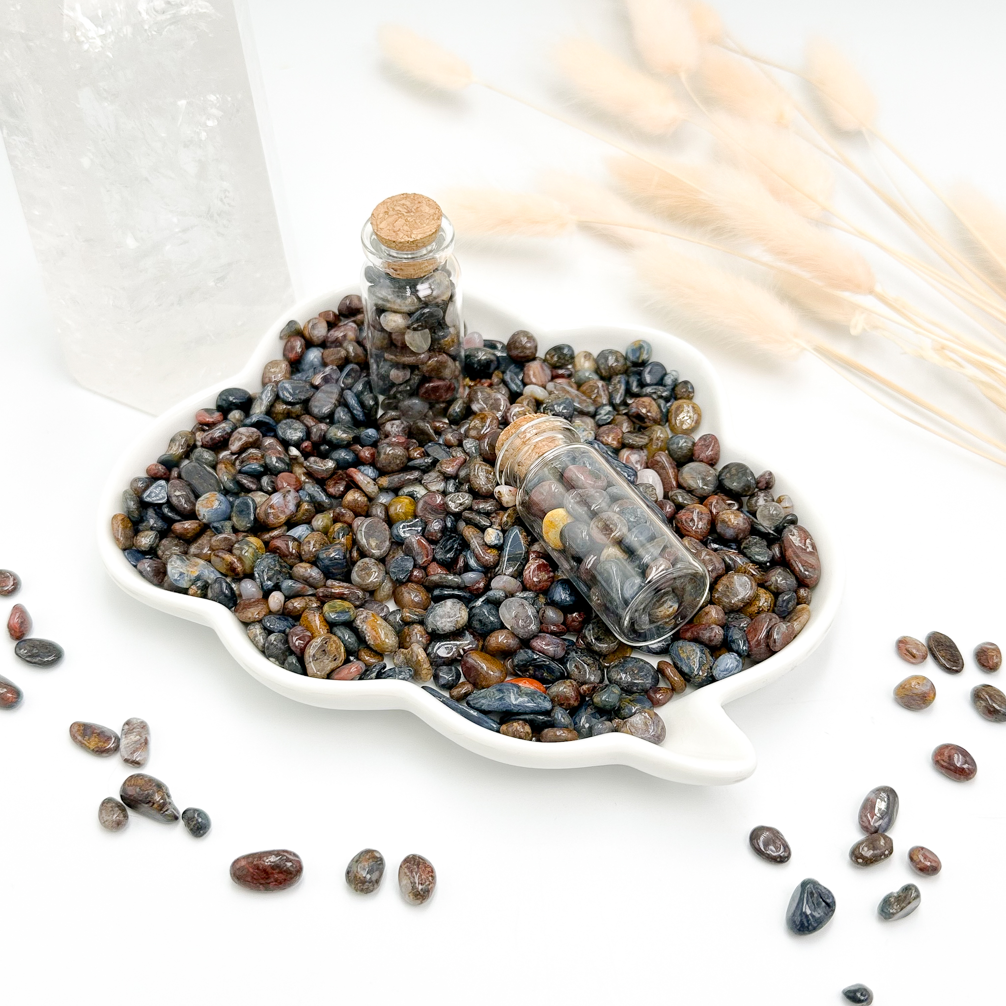 <<SG Seller>> CRZtales Assorted Crystal Chips Bottle Chips Crystal Stones Natural Crystal