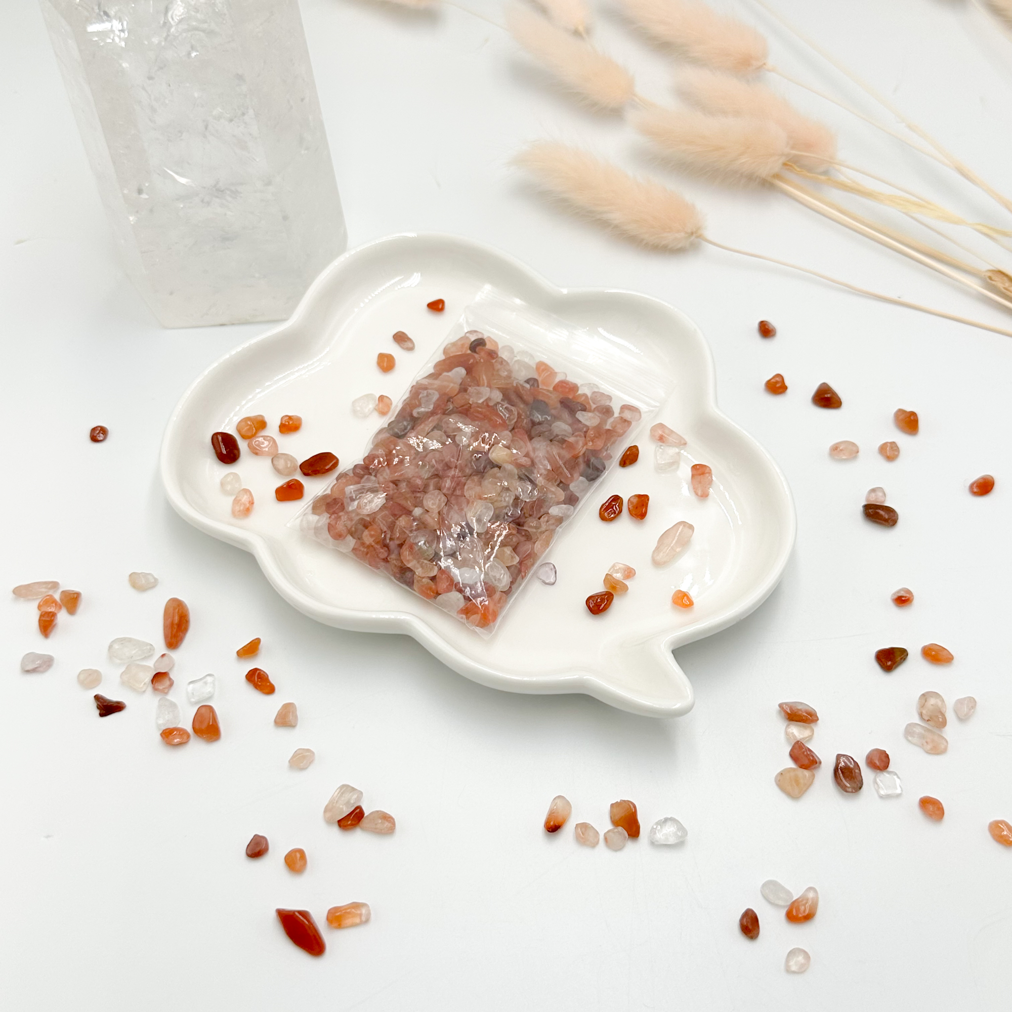 <<SG Seller>> CRZtales Assorted Crystal Chips Packet Chips Crystal Stones Natural Crystal | Mix & Match