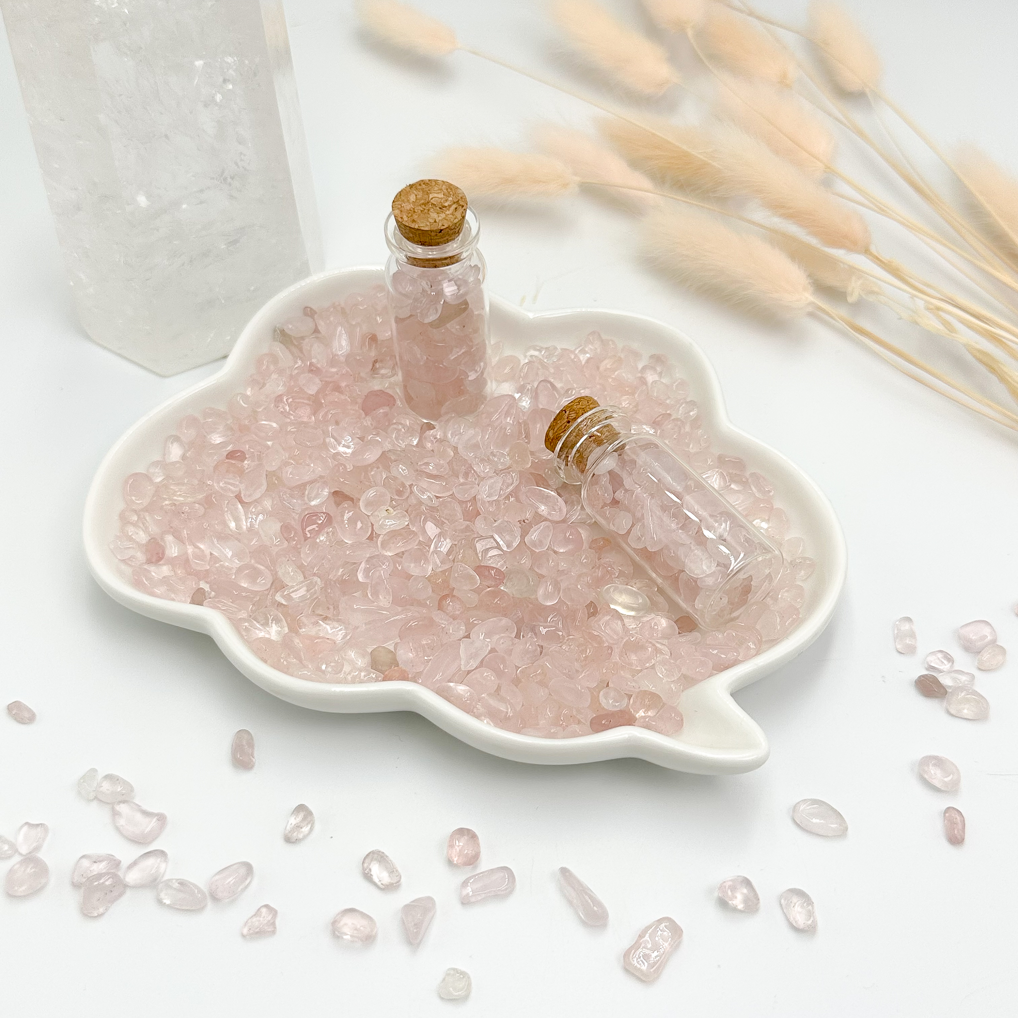 <<SG Seller>> CRZtales Assorted Crystal Chips Bottle Chips Crystal Stones Natural Crystal
