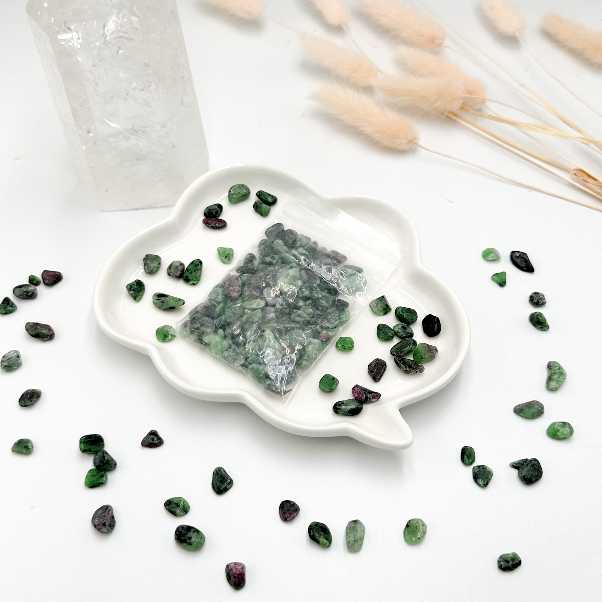 <<SG Seller>> CRZtales Assorted Crystal Chips Packet Chips Crystal Stones Natural Crystal | Mix & Match