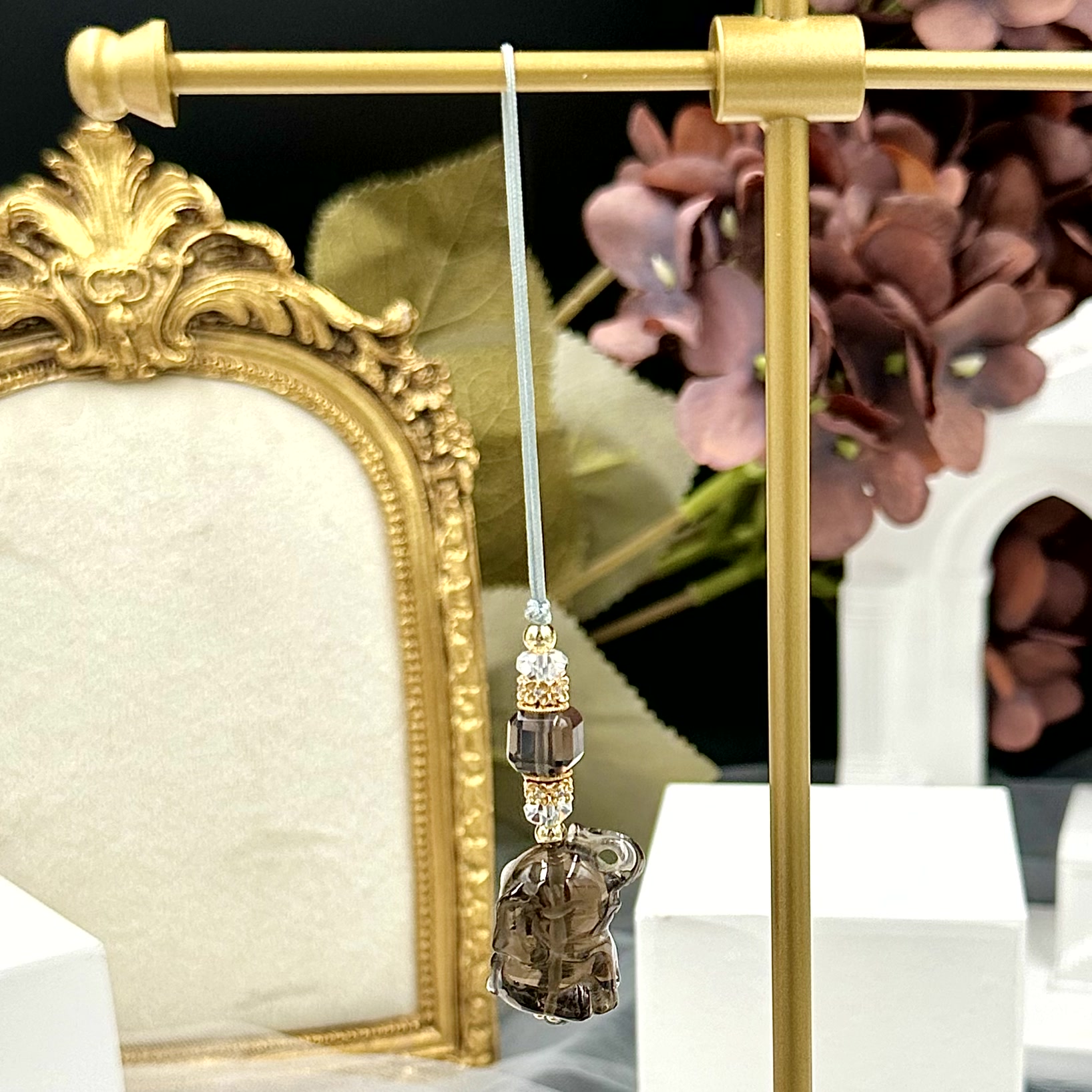 Smokey Quartz Elephant HP Strap