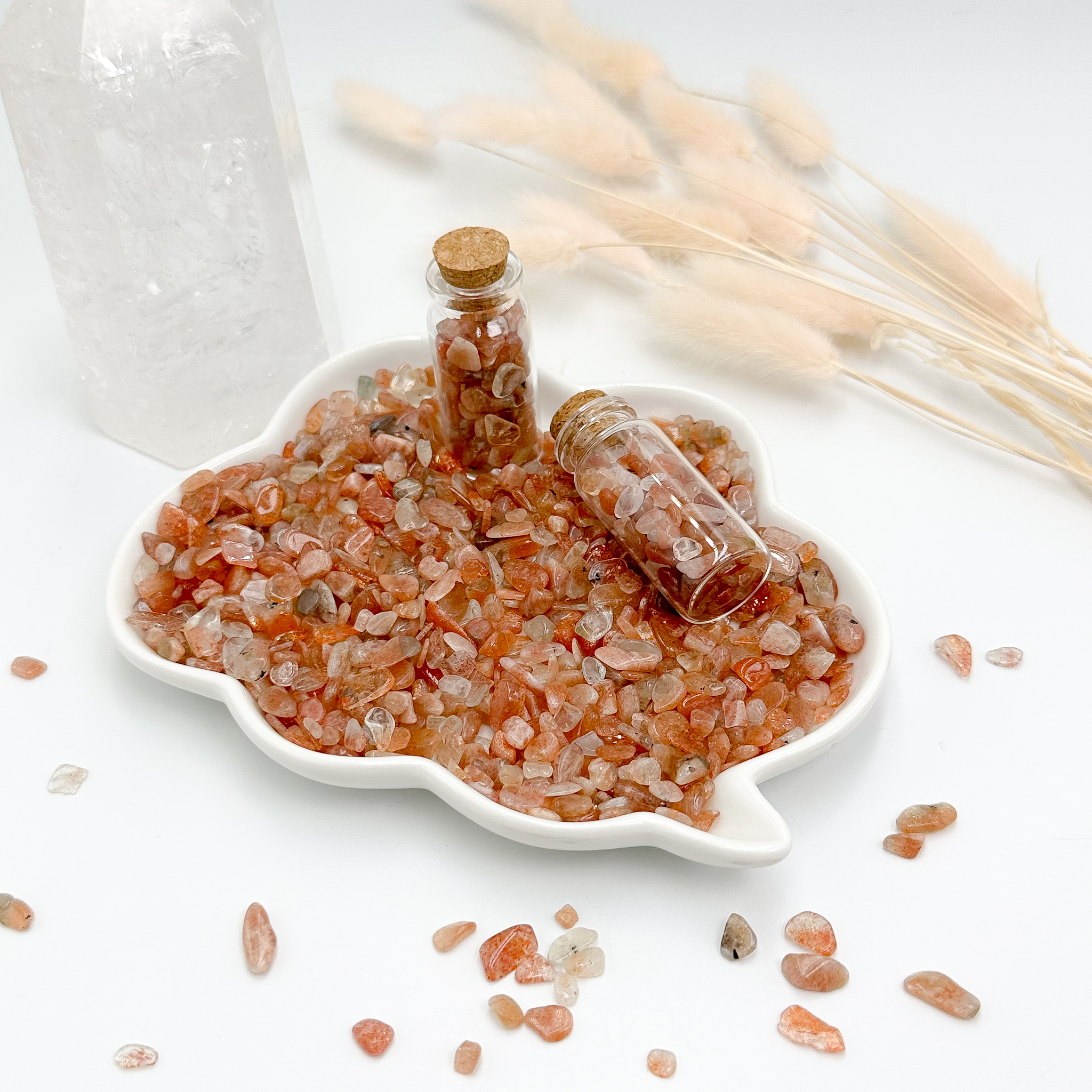 <<SG Seller>> CRZtales Assorted Crystal Chips Bottle Chips Crystal Stones Natural Crystal