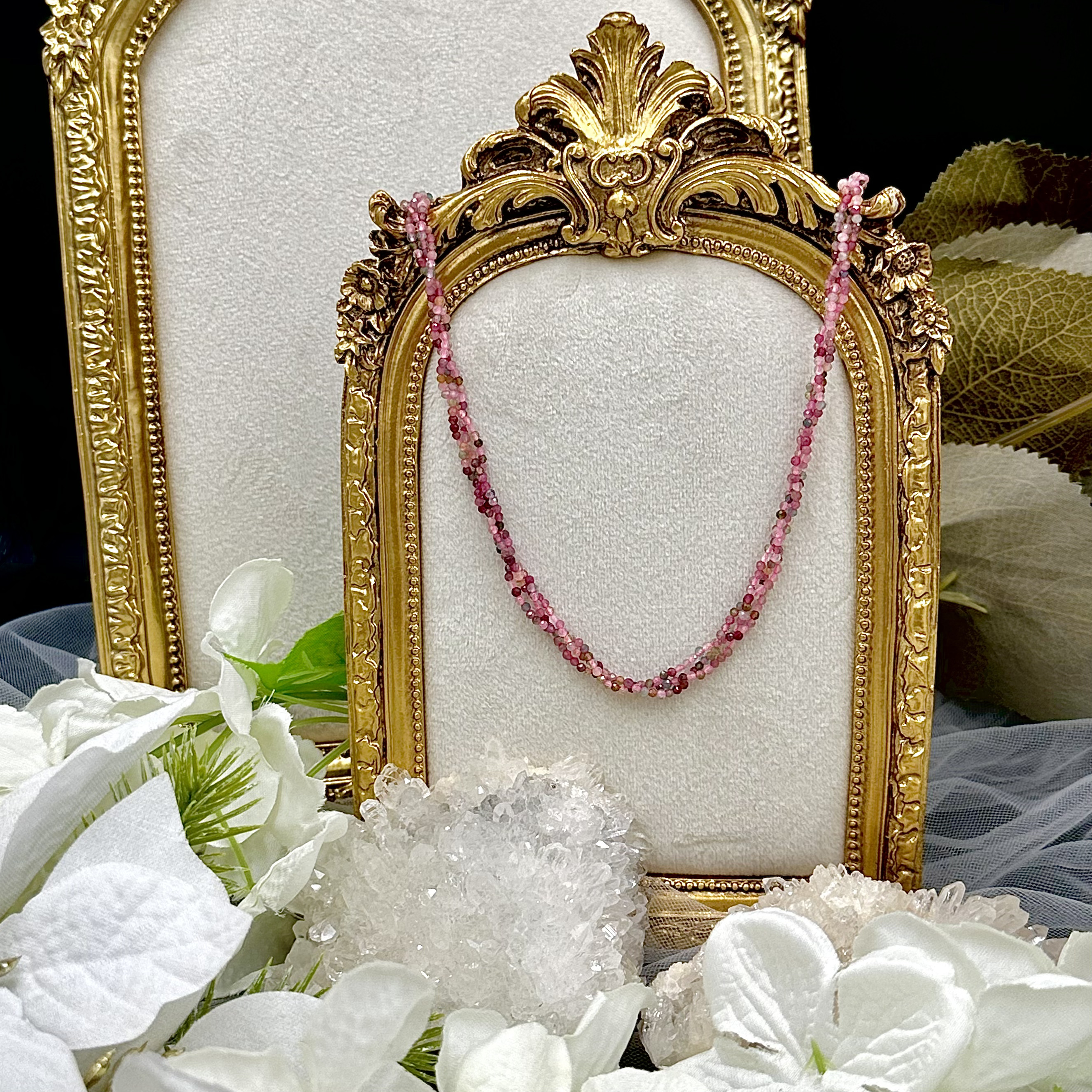 Tourmaline Beaded Necklace