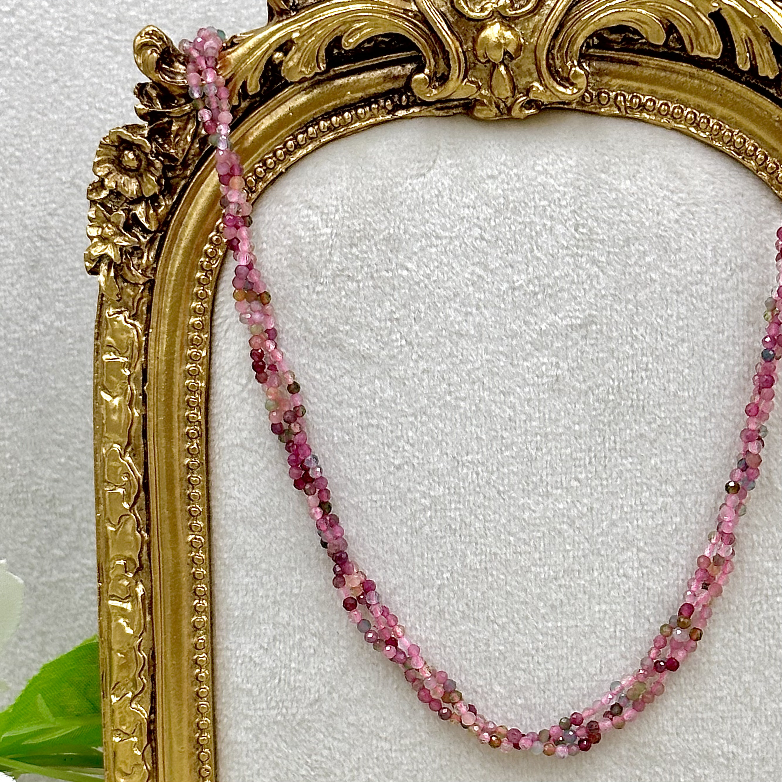 Tourmaline Beaded Necklace