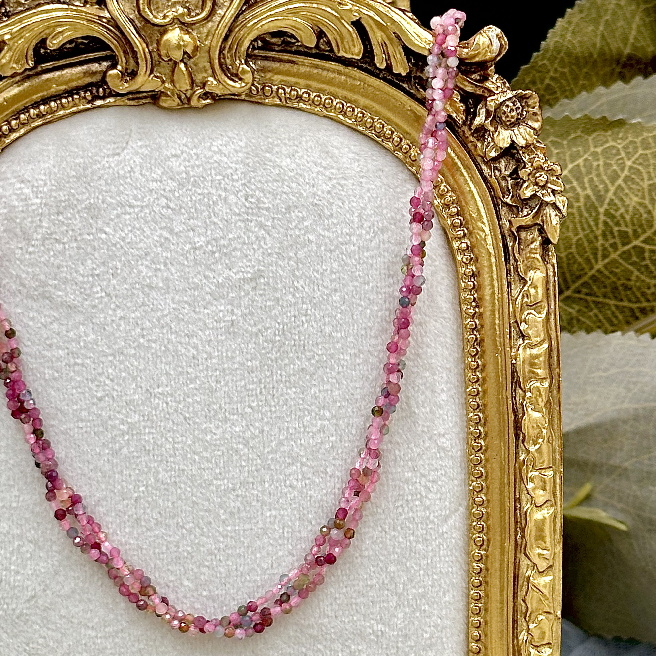 Tourmaline Beaded Necklace