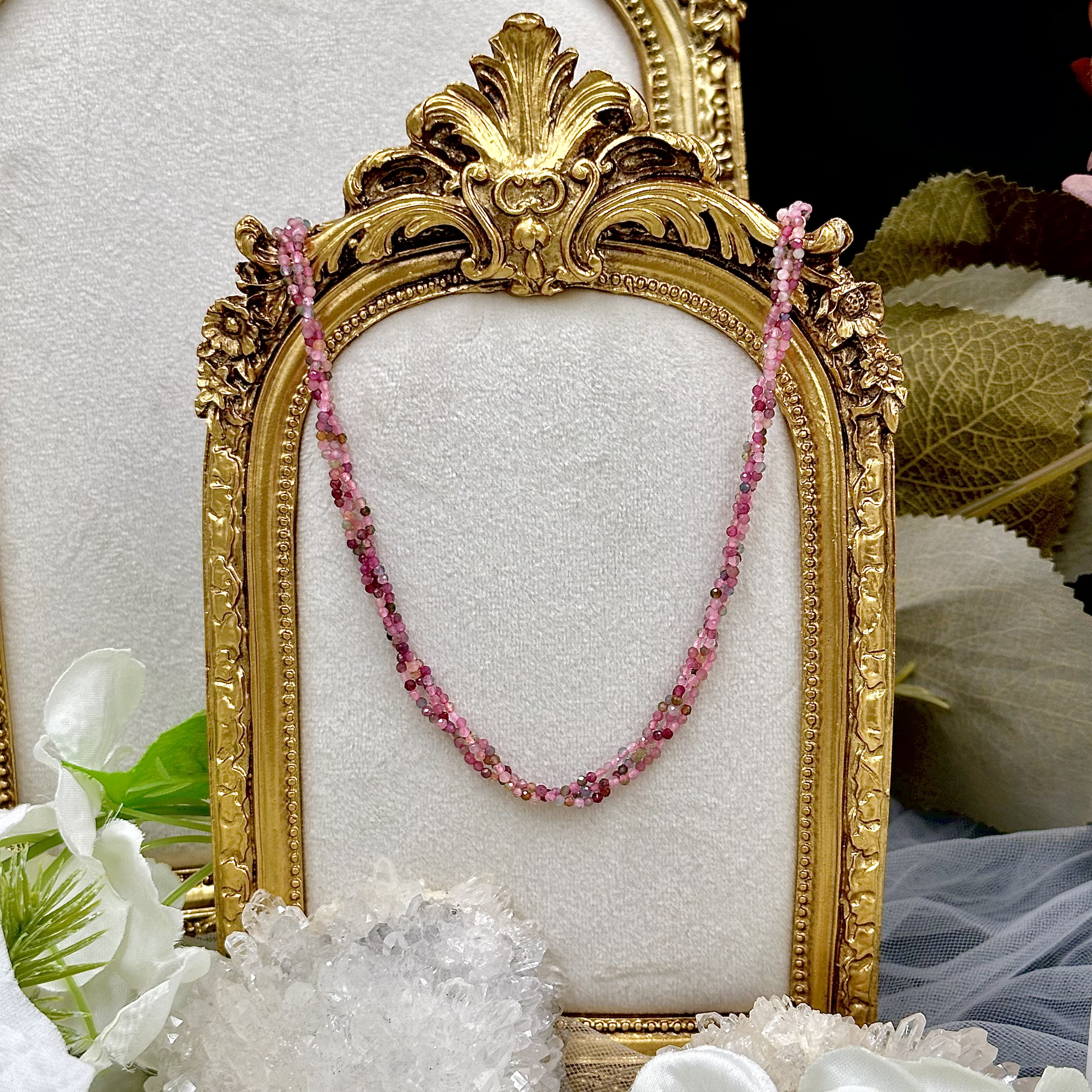 Tourmaline Beaded Necklace