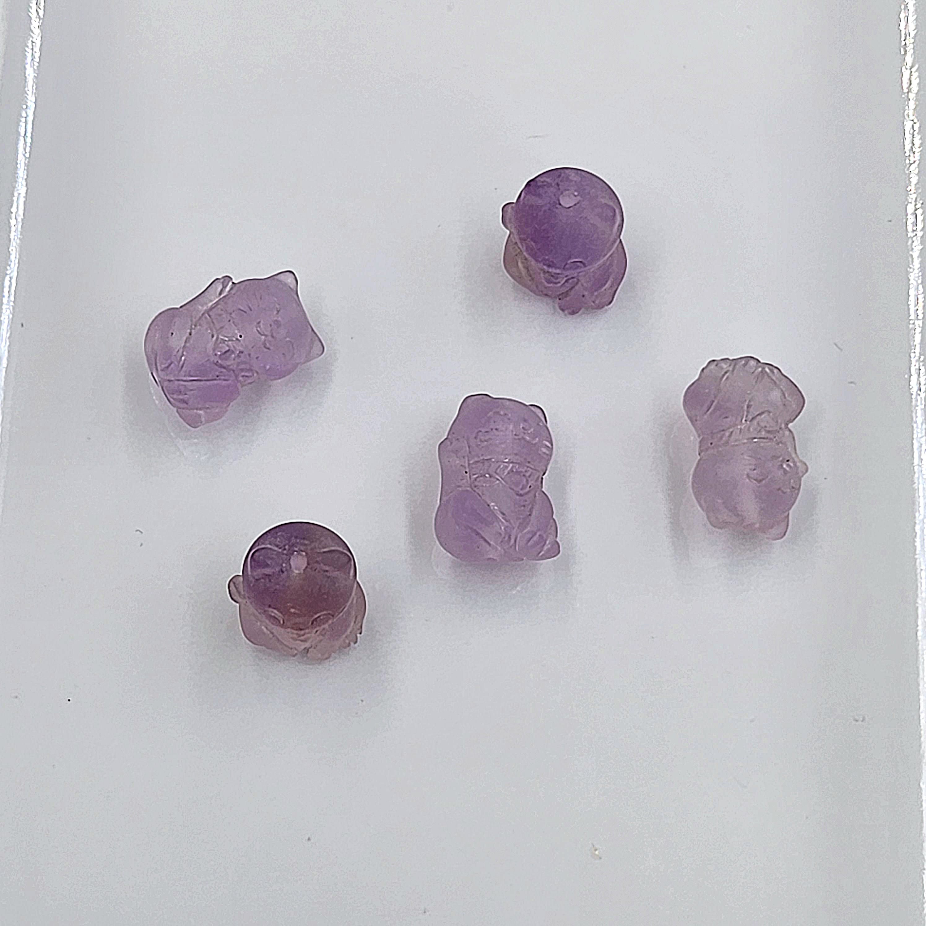 Amethyst Matte Fortune Cat DIY
