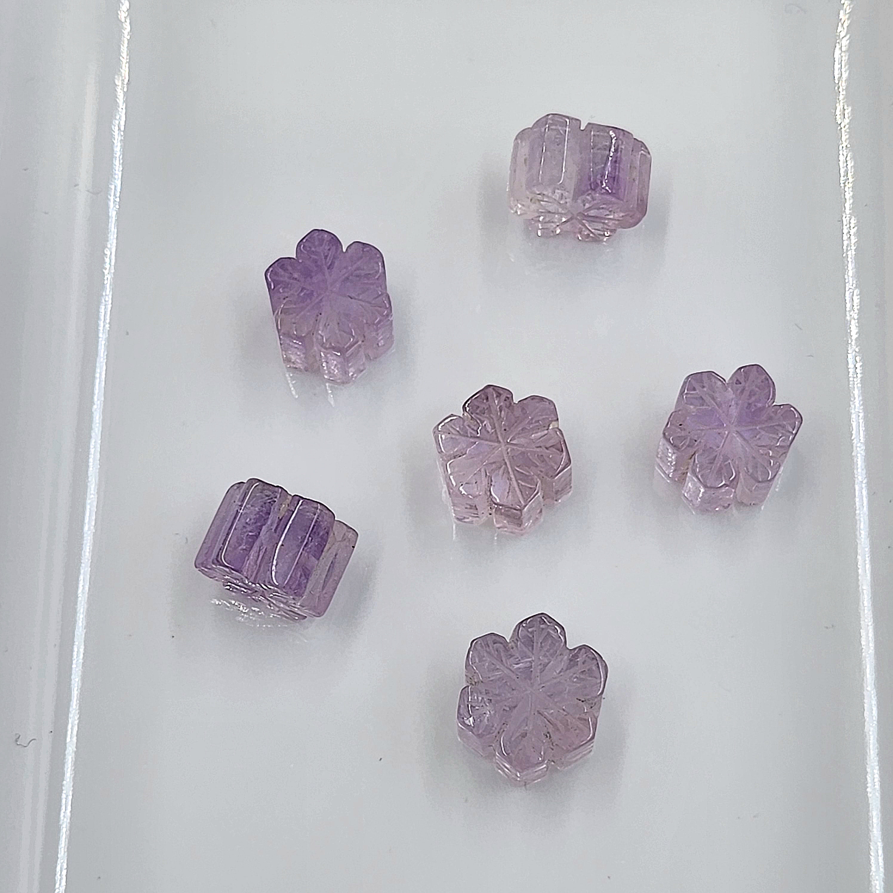 Amethyst Snowflake DIY