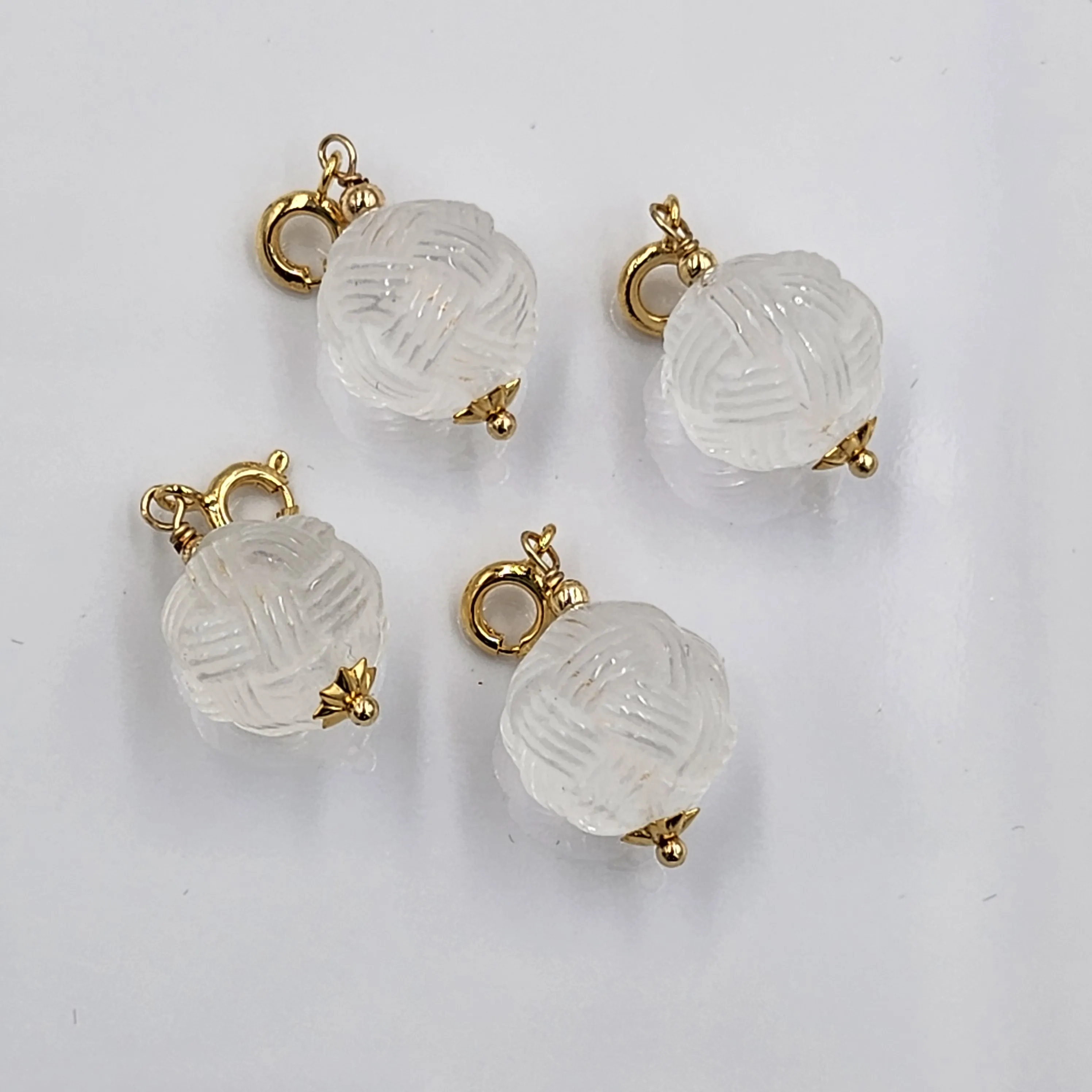 <<SG Seller>> CRZtales Clear Quartz Cloud Charmie #CRZcharmie