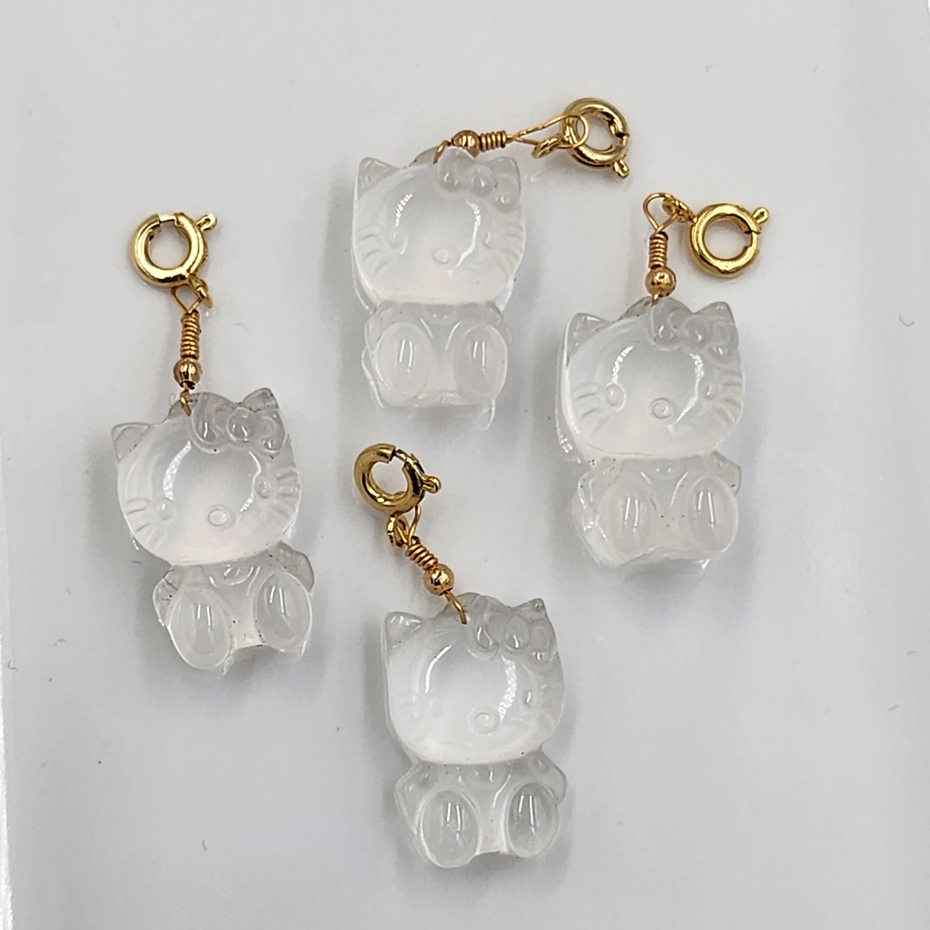 <<SG Seller>> CRZtales Clear Quartz Cloud Charmie #CRZcharmie