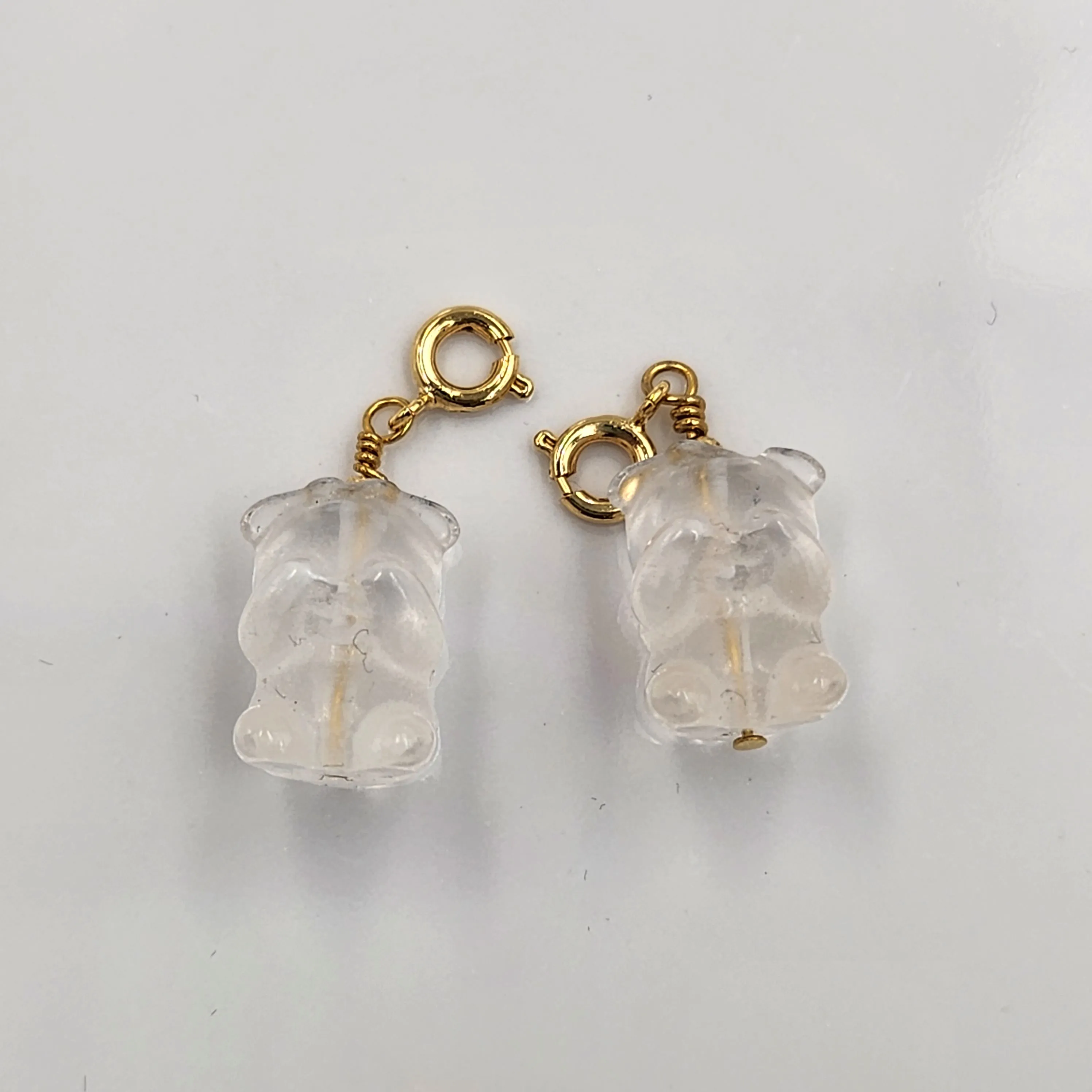 <<SG Seller>> CRZtales Clear Quartz Cloud Charmie #CRZcharmie