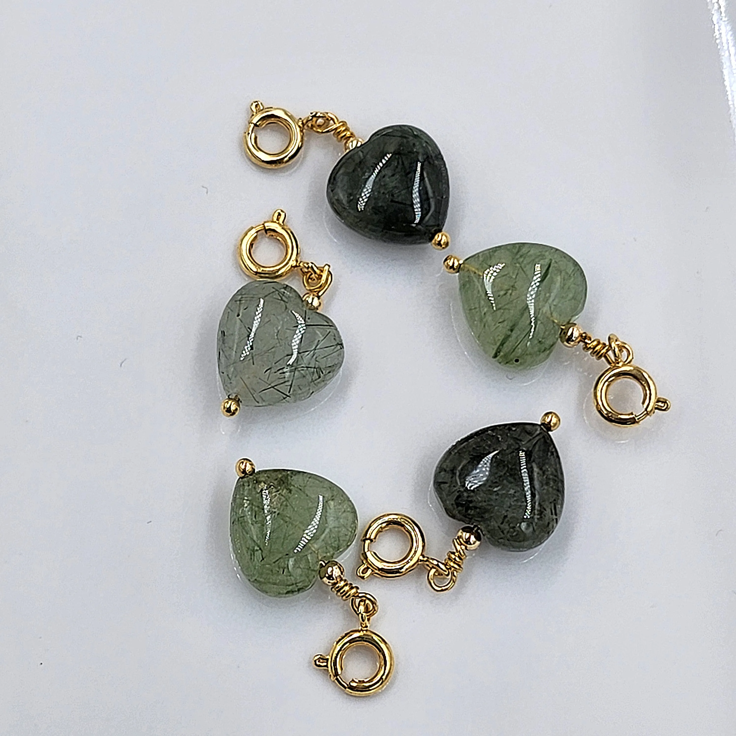 <<SG Seller>> CRZtales Green Rutile Charmie #CRZcharmie