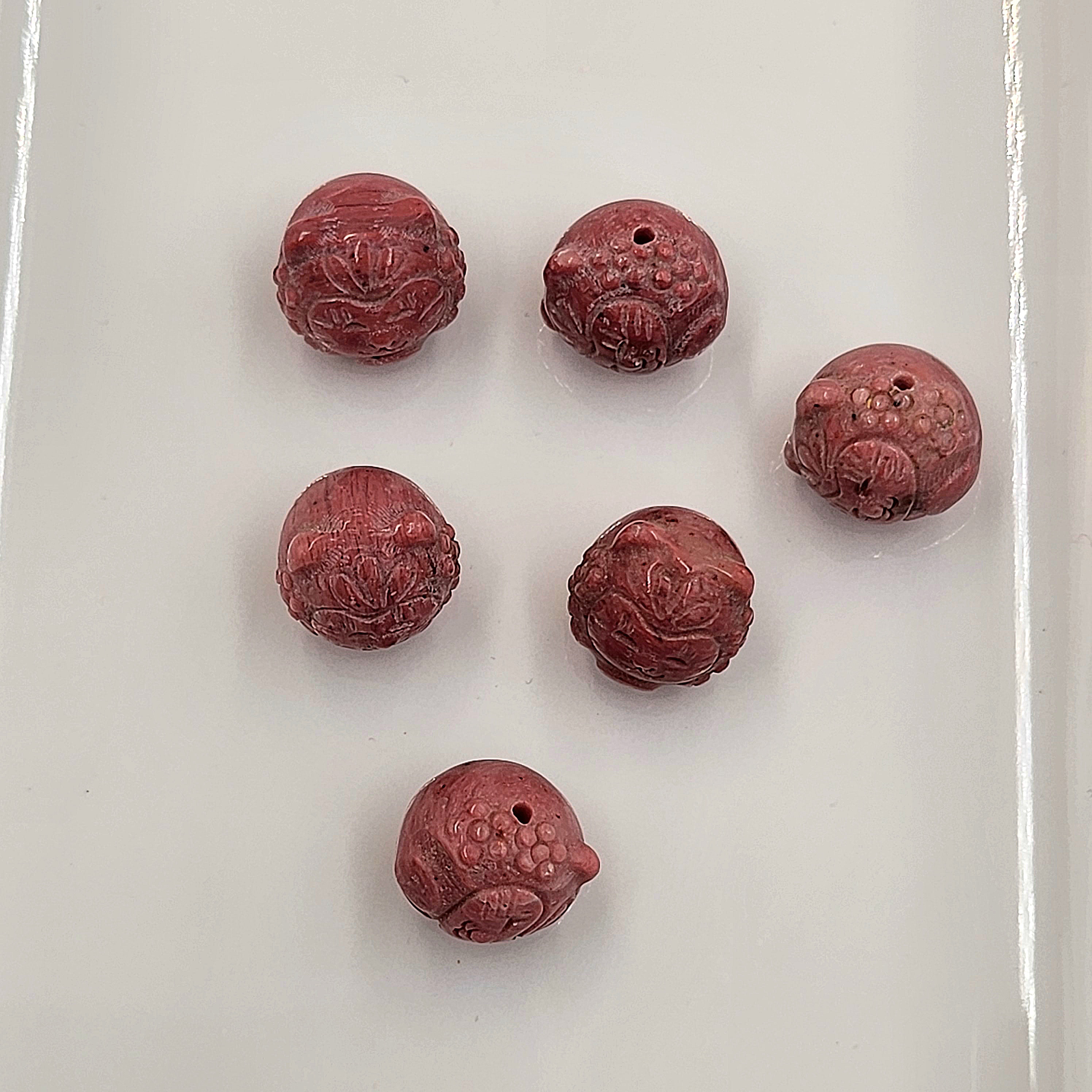 Pink Petrified Wood Darumeow DIY