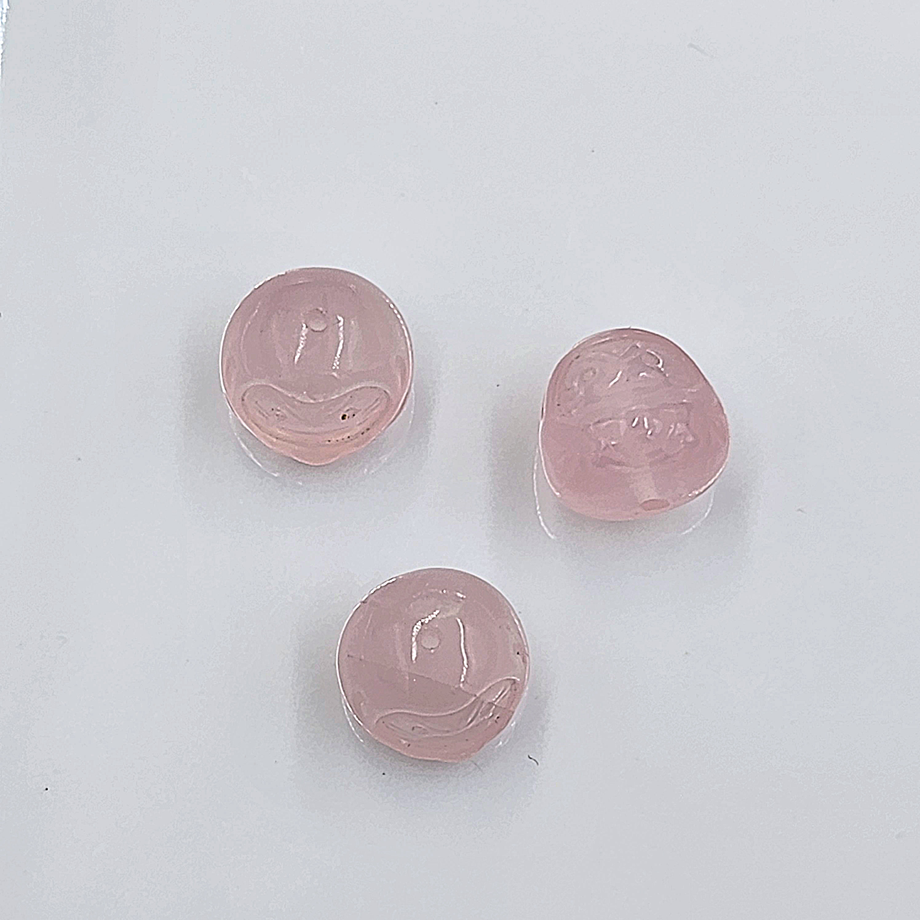 Rose Quartz Daruma DIY