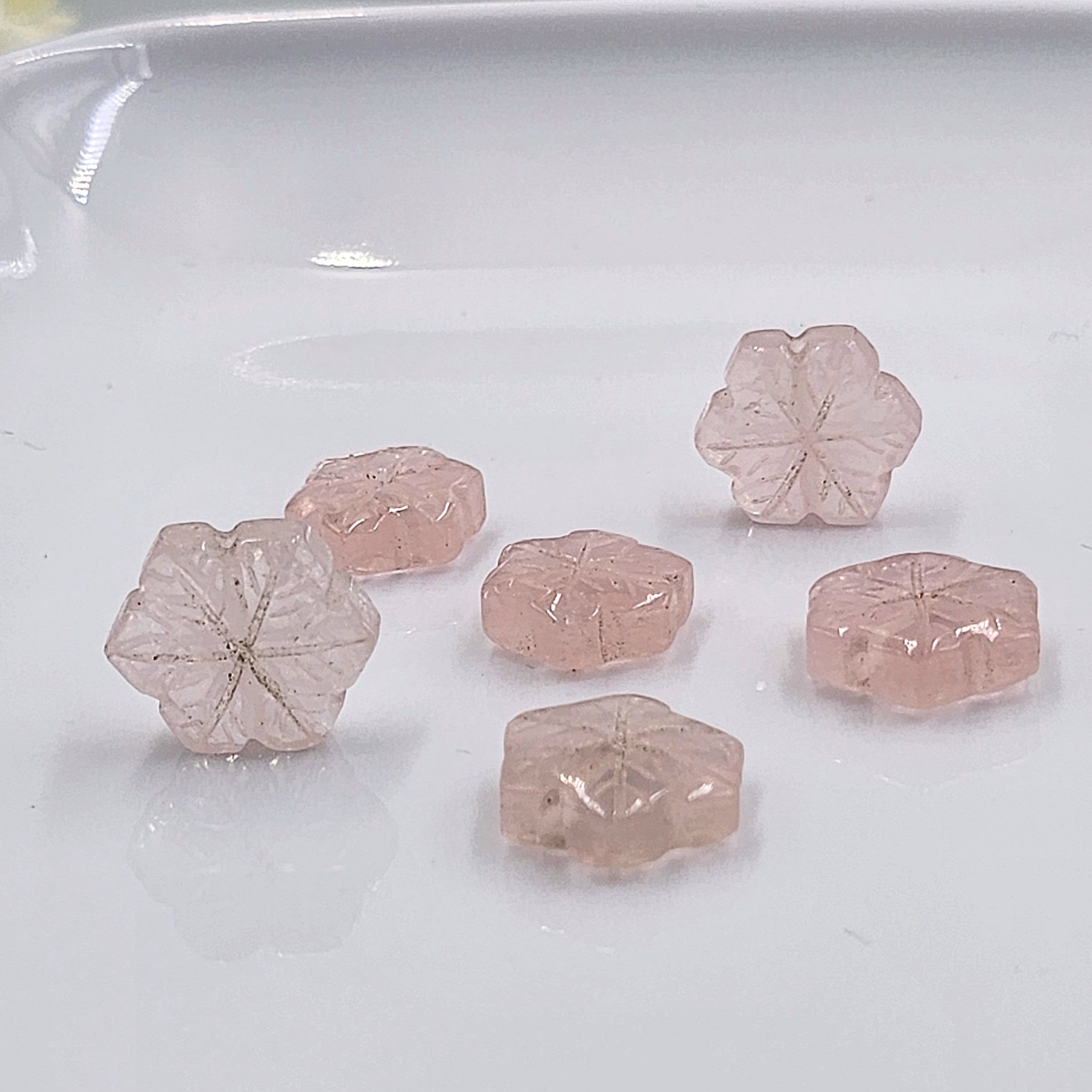 Rose Quartz Snowflake DIY