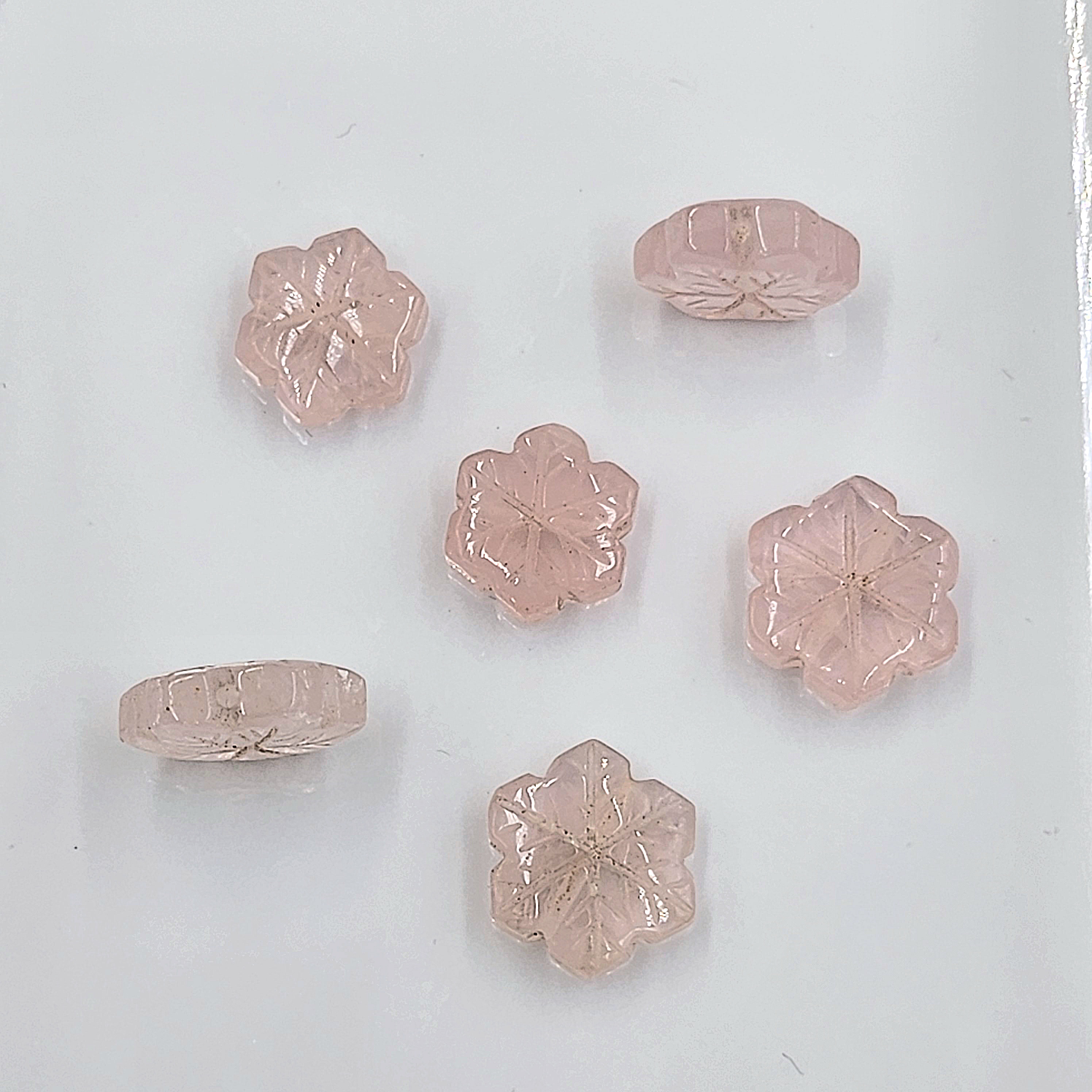 Rose Quartz Snowflake DIY