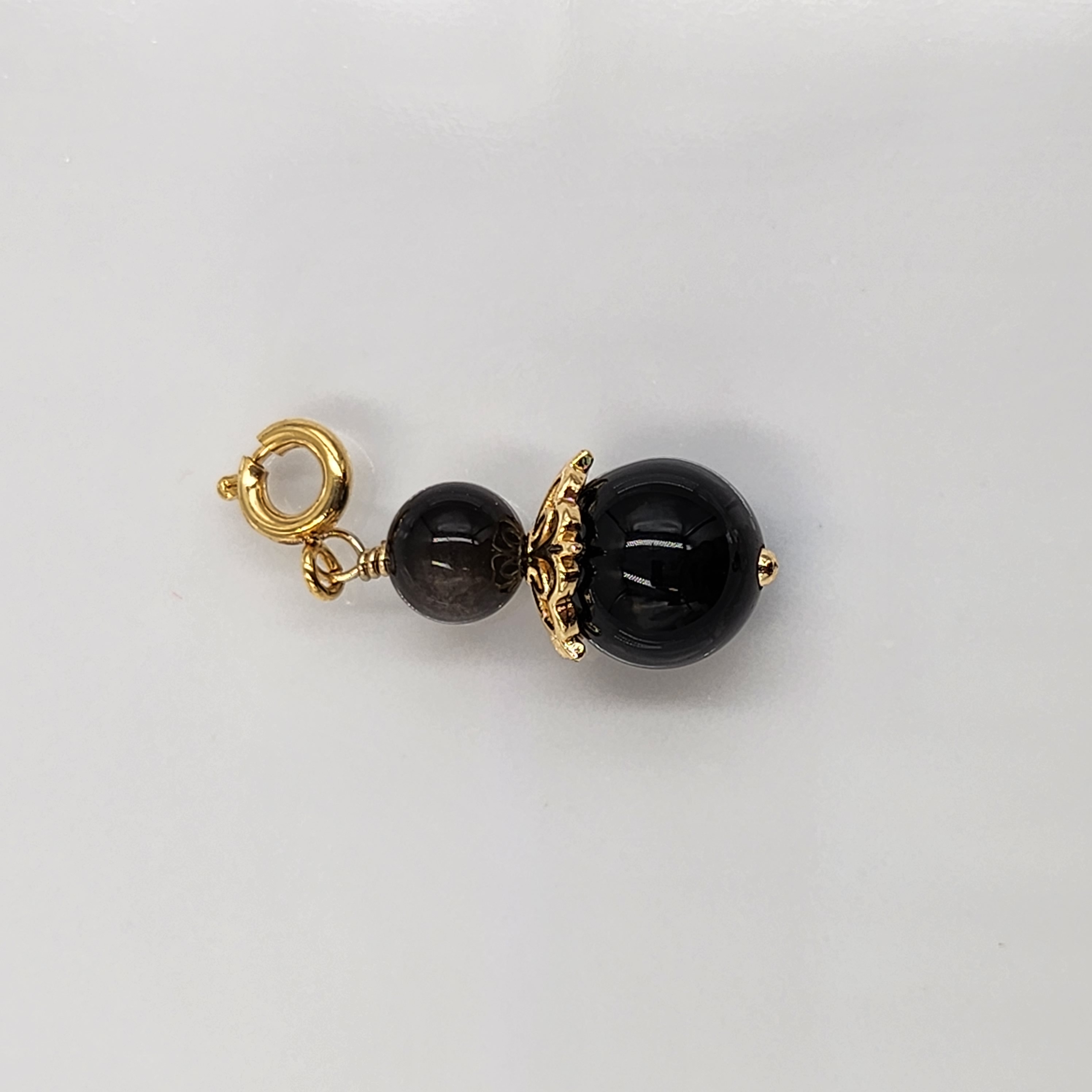 Silver Obsidian + Agate CRZsnowgie