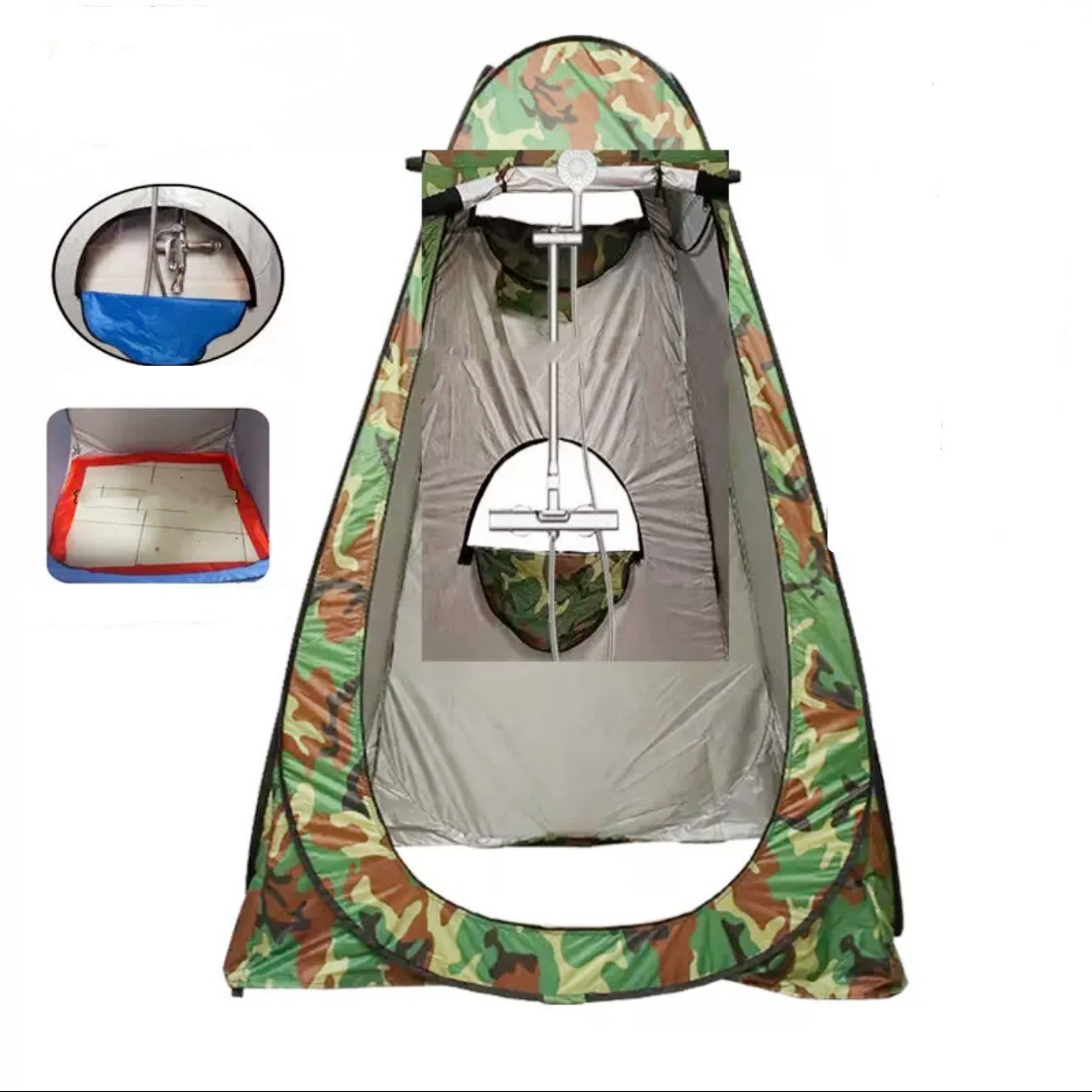 Outdoor Changing Clothes Shower Tent Camp Toilet Pop-up Room Privacy Shelter Multi-use For Beach, camping