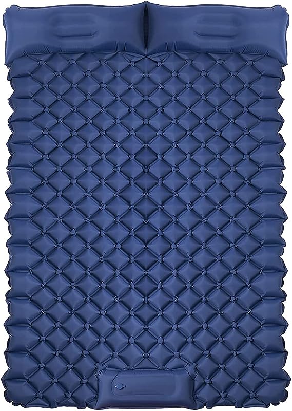 Blue Double Camping Sleeping Pad