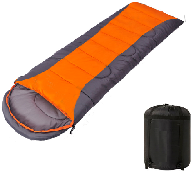 Lightweight Waterproof Warm Adult Camping Sleeping Bag orange
