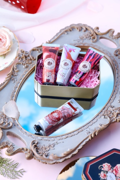 Rose Moisturizing Hand Cream Set - 1oz*4