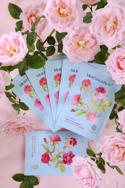 Rose Hyaluronic Acid Moisturizing Mask - 25ml*5