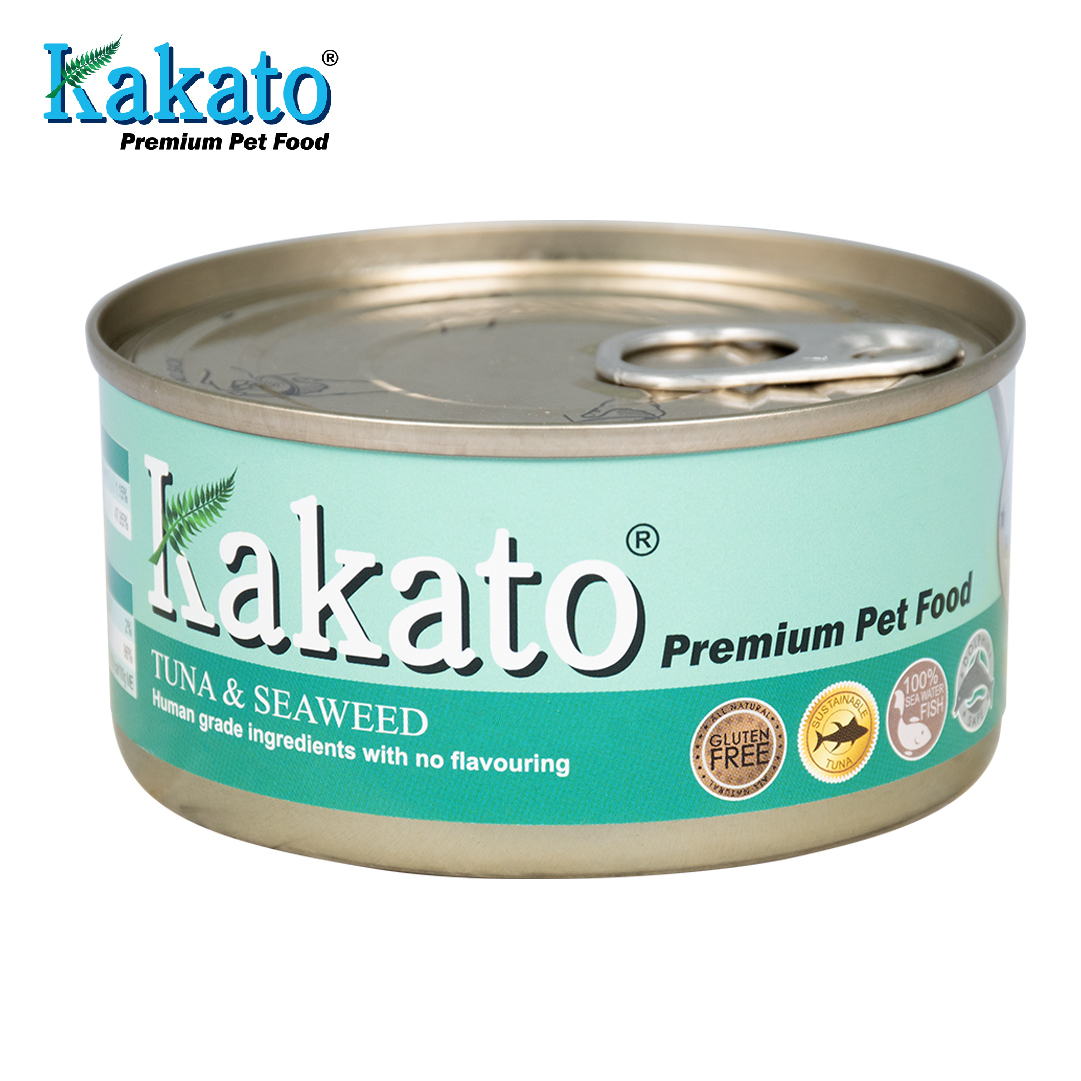 Kakato Tuna & Seaweed Grain-Free Canned Cat & Dog Food (70g)