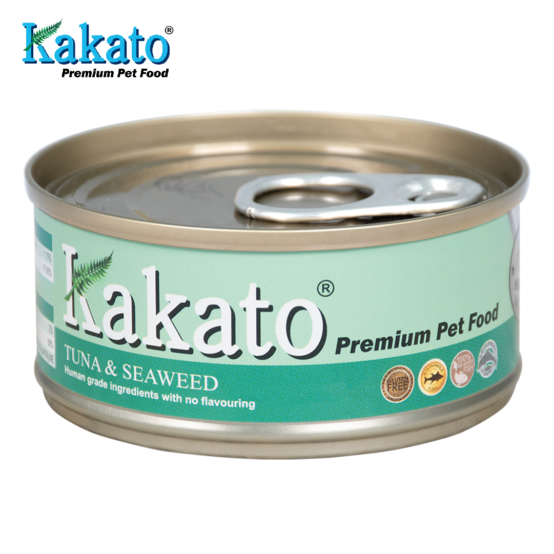 Kakato Tuna & Cheese Grain-Free Canned Cat & Dog Food (70g)