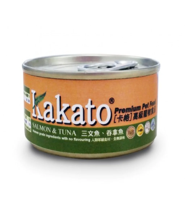 Kakato Salmon & Tuna Canned Cat & Dog Food (70g)