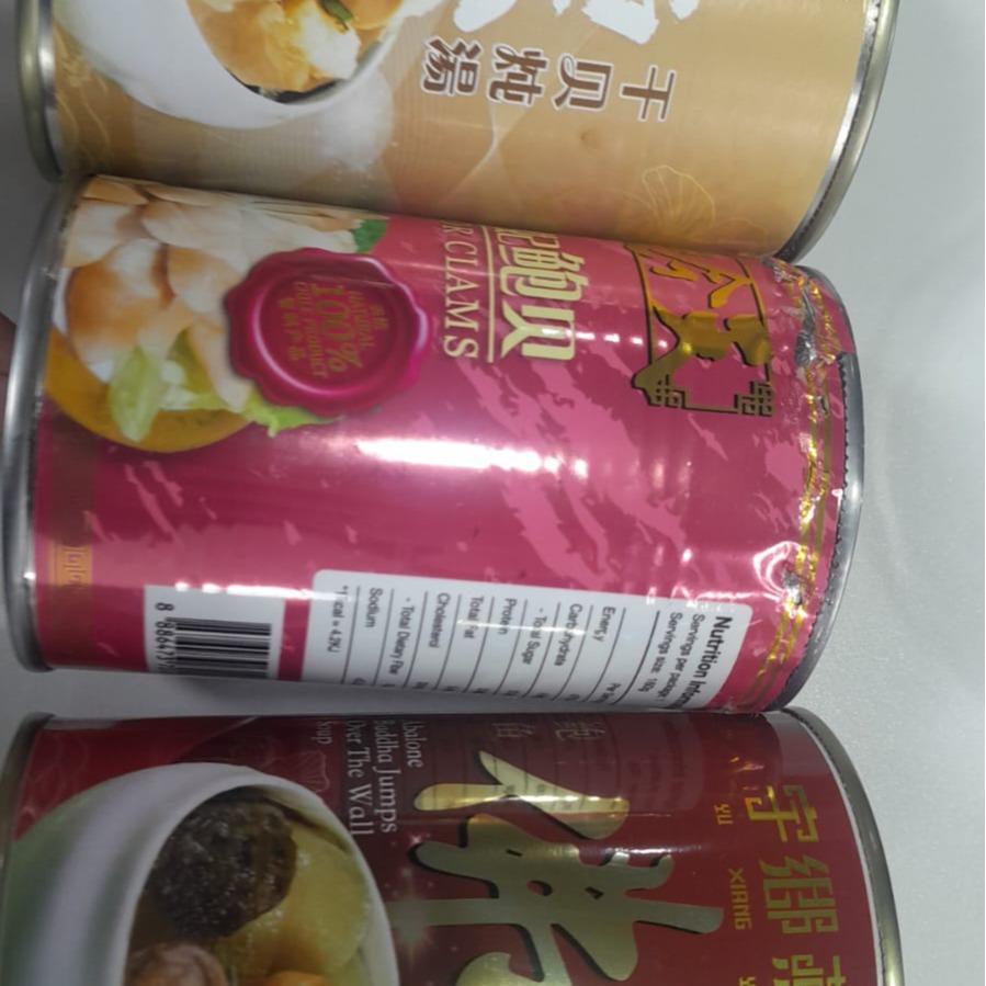 Yuxiangyan Individual Cans Razor Clam, Fish Maw , Buddha Jump Over Wall