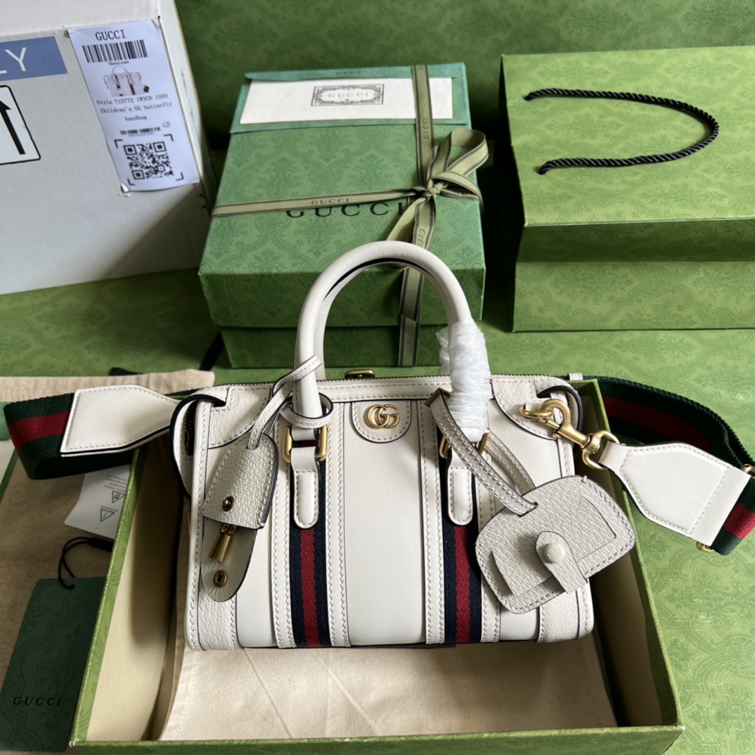 GUCCI グッチ 715771 ダブルG付き ミニ トップハンドルバッグ