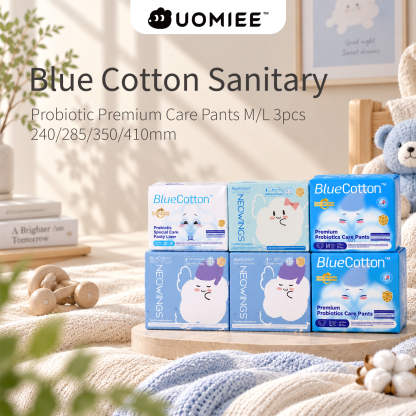 BlueCotton*Uomiee probiotics premium care sanitary napkins