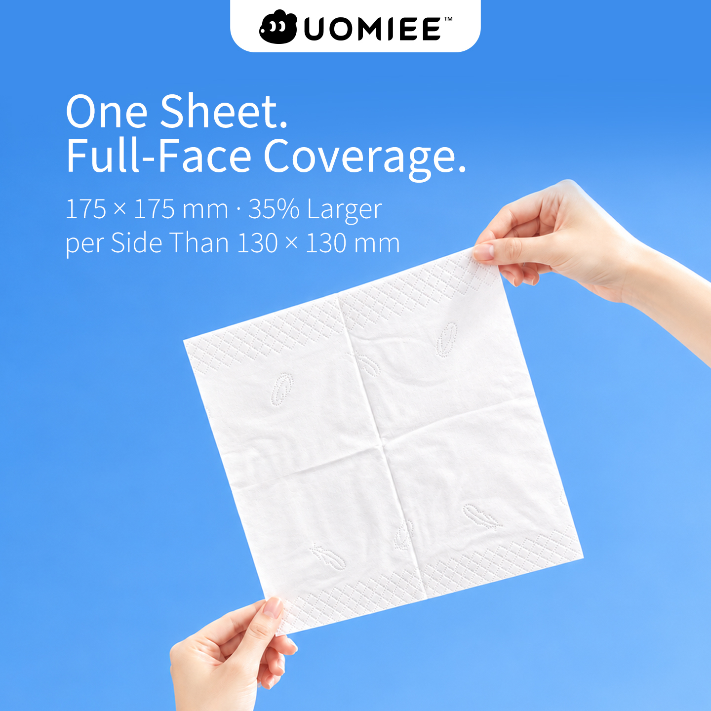 Uomiee Premium Ultra Soft Tissue 4 Packs Soft Pack Facial Tissue BundleValue Pack