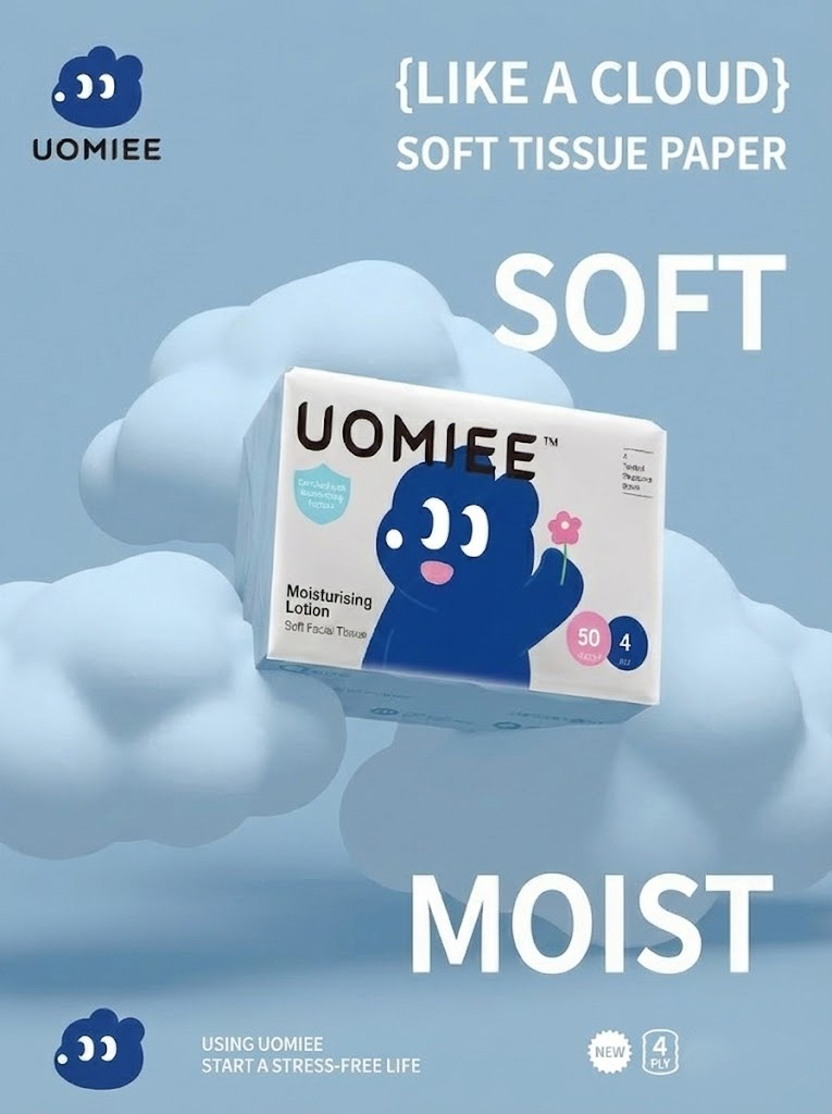 Extra softness with moisturising comfort for everyday gentle care.